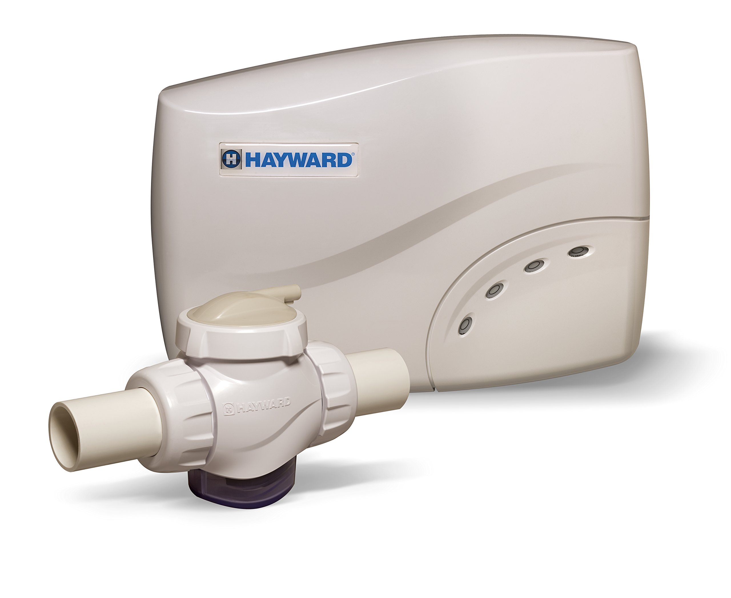 Hayward SAS Salt & Swim Electronic Salt Chlorination System for In-Ground Pools | Automatic Pool Chlorine Generator | Perfect for Backyard Swimming Pools & Spa Maintenance