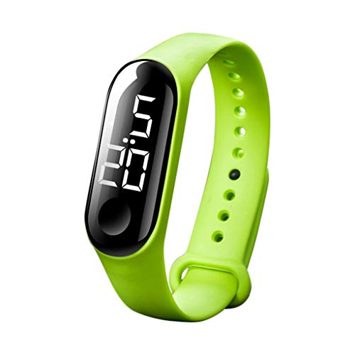 LED Digital Sports Watch for Men & Women - Waterproof Luminous Wristwatch with Heart Rate Monitor - Perfect for Running, Gym Workouts & Outdoor Activities