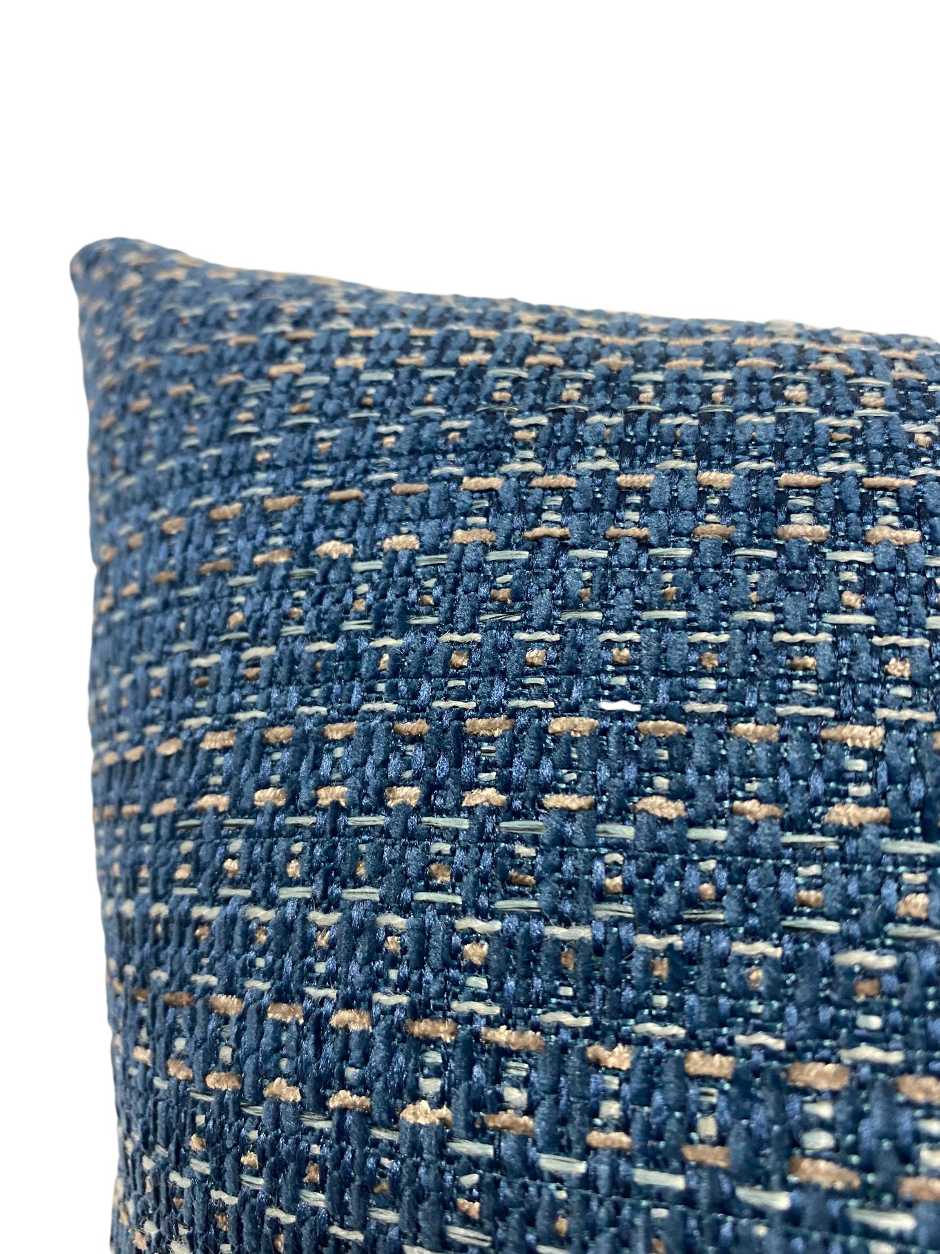 Logic Sapphire Blue Decorative Throw Pillow 20x20 Inches - Soft Couch Pillow for Living Room, Bedroom & Home Decor