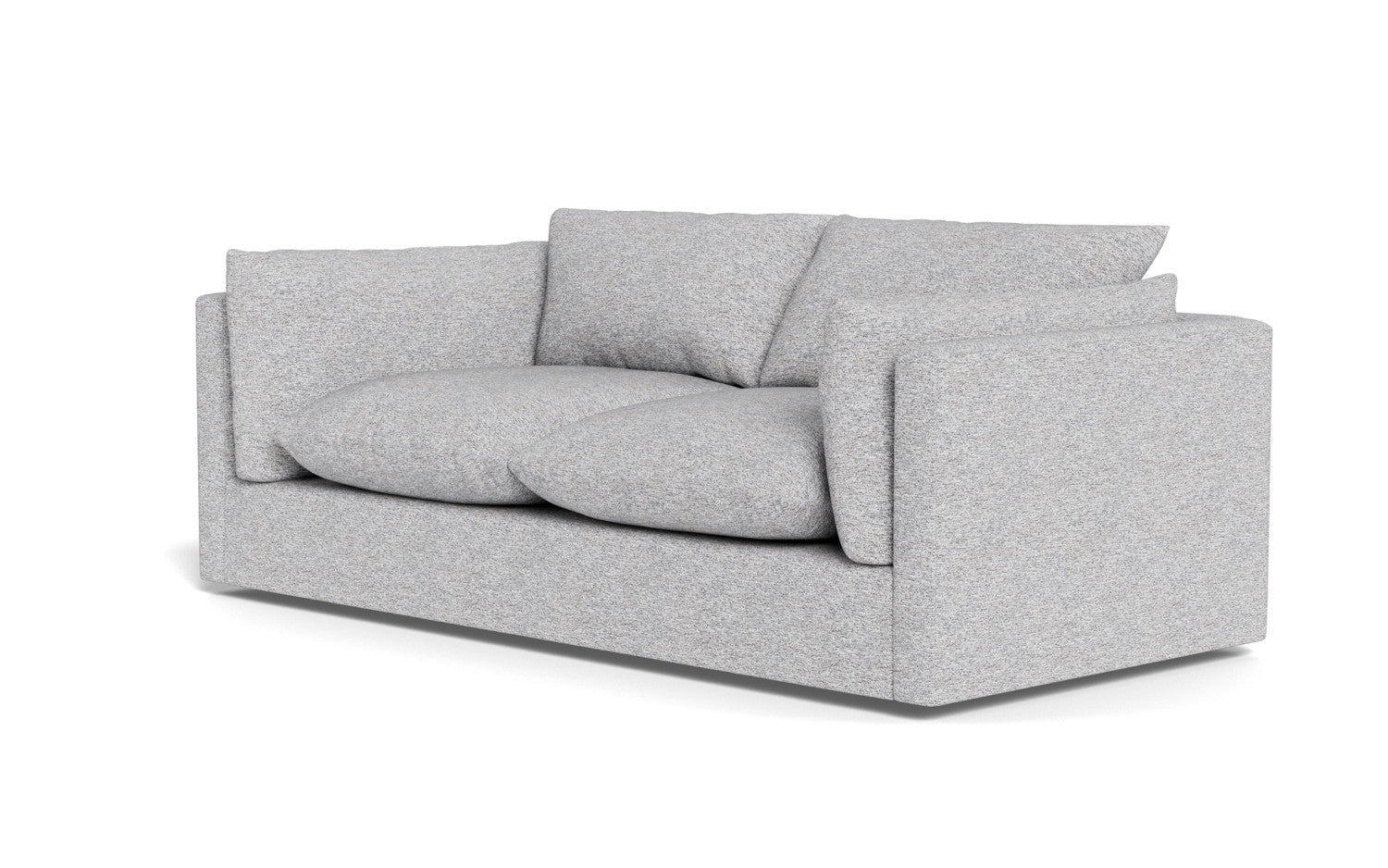 Soco 79 Loveseat Sofa for Small Spaces - Modern 2-Seater Couch with Tufted Back and Sturdy Wooden Legs - Perfect for Apartments, Living Rooms, and Cozy Home Decor
