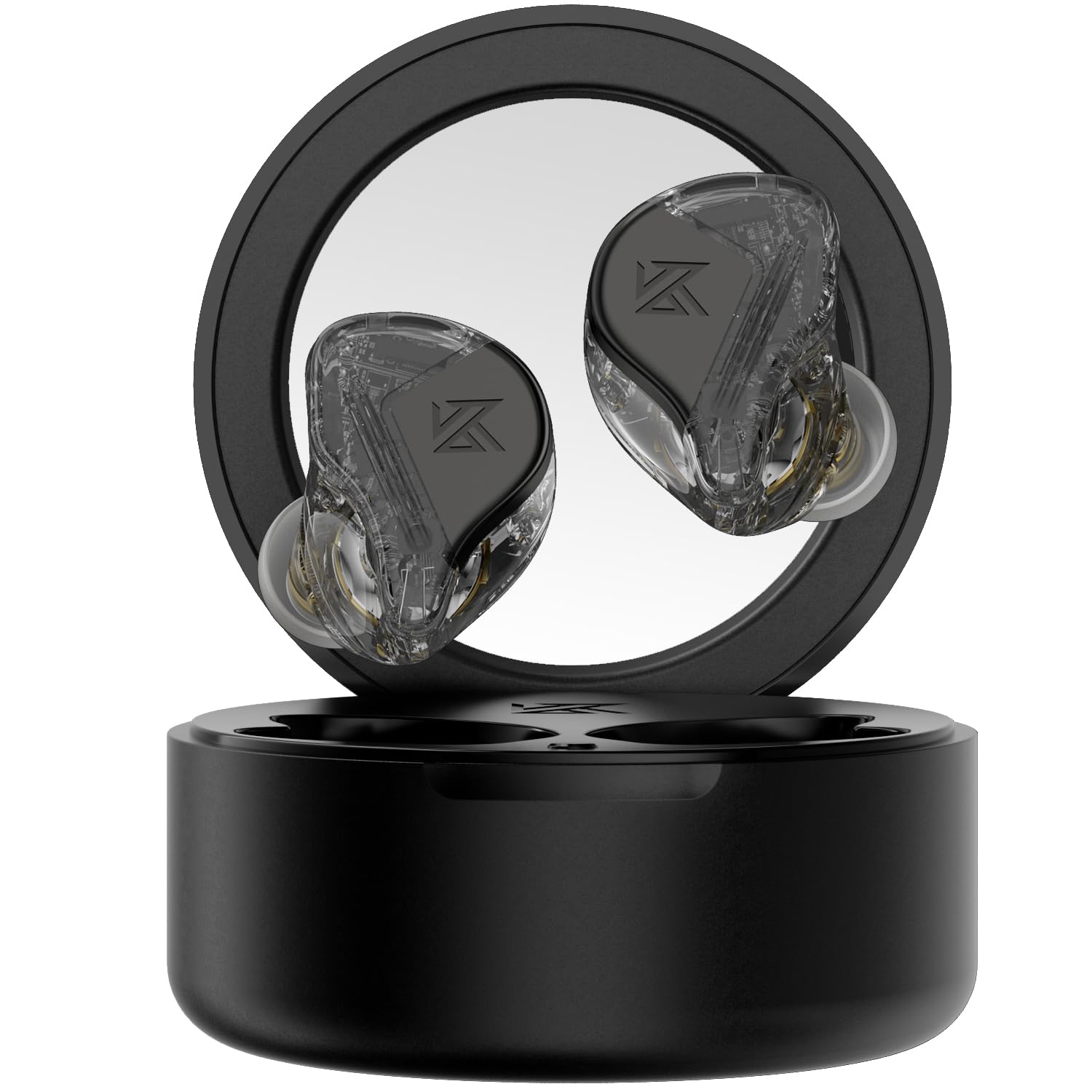 KZ VXS Pro True Wireless Earbuds - Bluetooth 5.3 HiFi Earphones with Microphone, AptX, 32H Playtime & Noise Cancellation - Perfect for Gym, Commuting & Work Calls