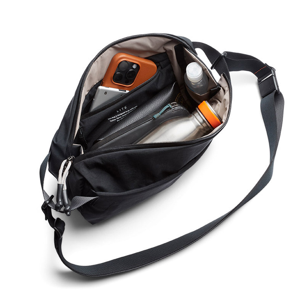 Bellroy Lite Sling - Compact Crossbody Bag for Travel, Hiking & Everyday Use - Water-Resistant & Lightweight (Perfect for Phone, Wallet & Essentials)