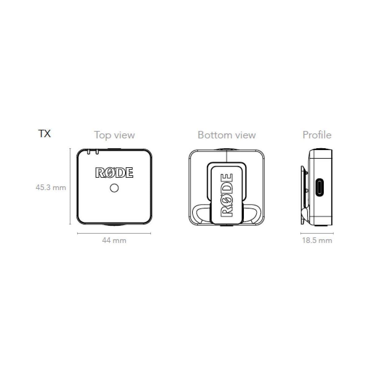 Rode Wireless GO Compact Wireless Microphone System - White | Professional Lavalier Mic for Vlogging, YouTube, Interviews & Live Streaming | Ideal for Content Creators, Podcasters & Filmmakers