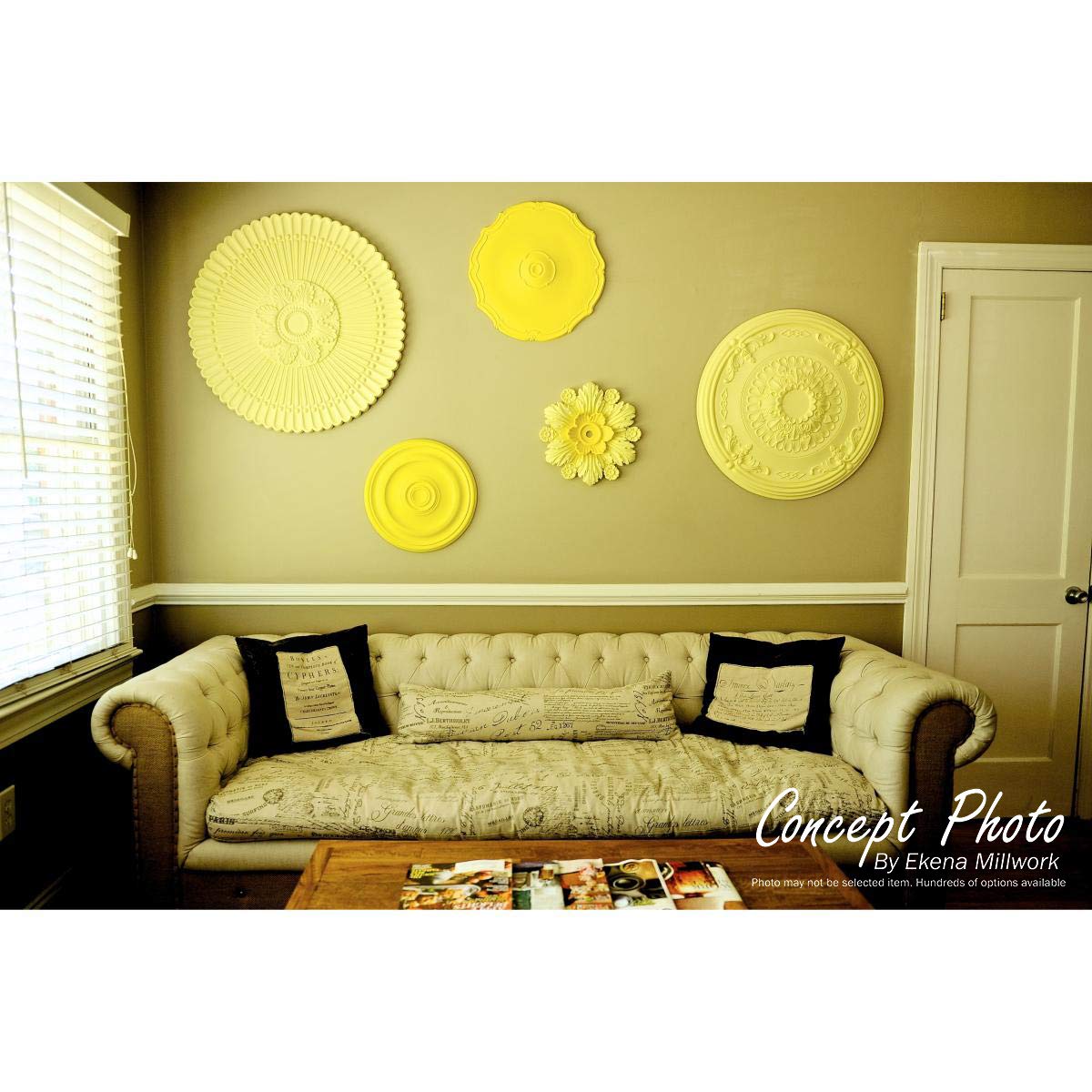 Ekena Millwork Odessa Ceiling Medallion 7.5