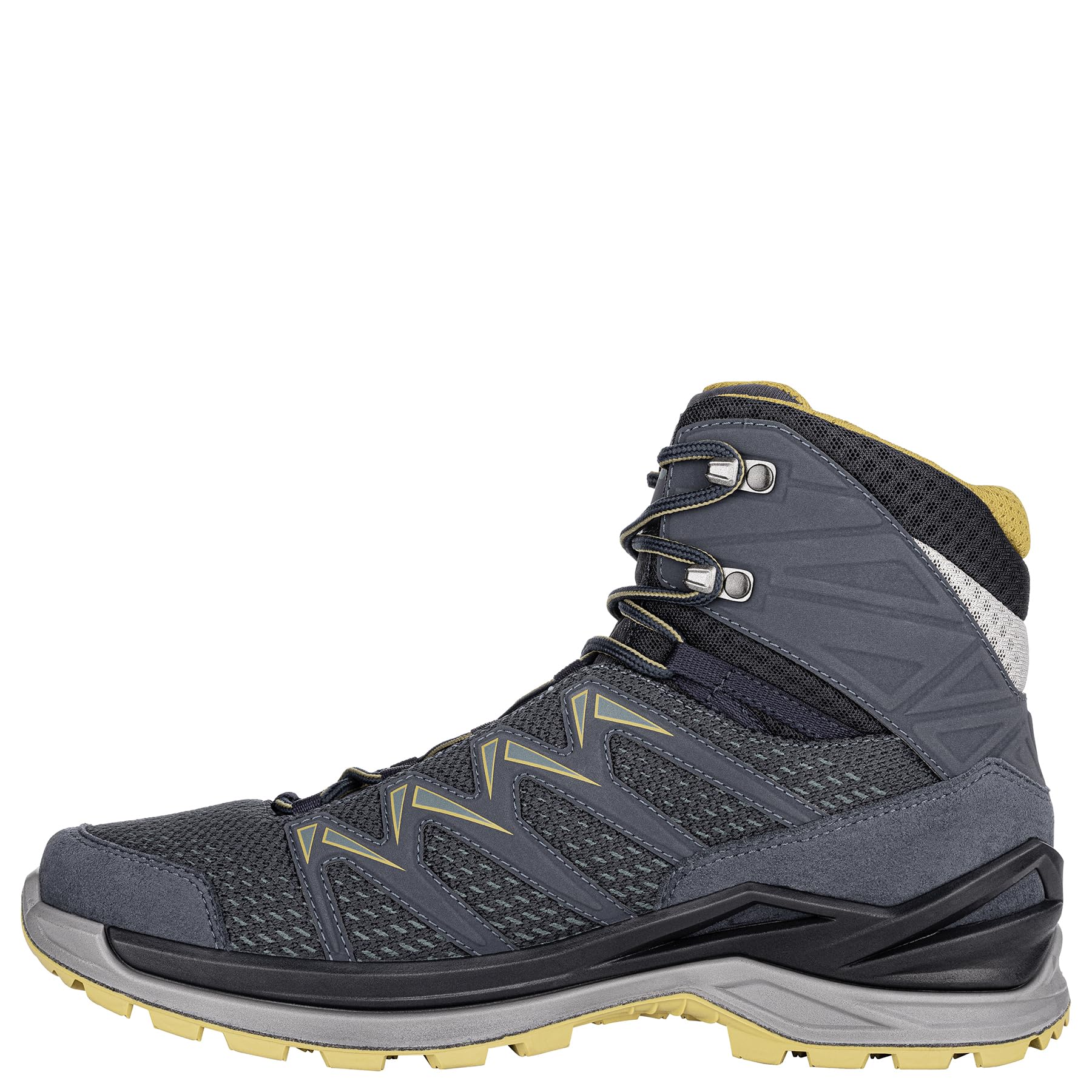 Lowa Innox Pro GTX Mid Hiking Boots for Men - Waterproof Navy Blue Size 11 - Lightweight & Durable for Outdoor Adventures, Trekking & Backpacking