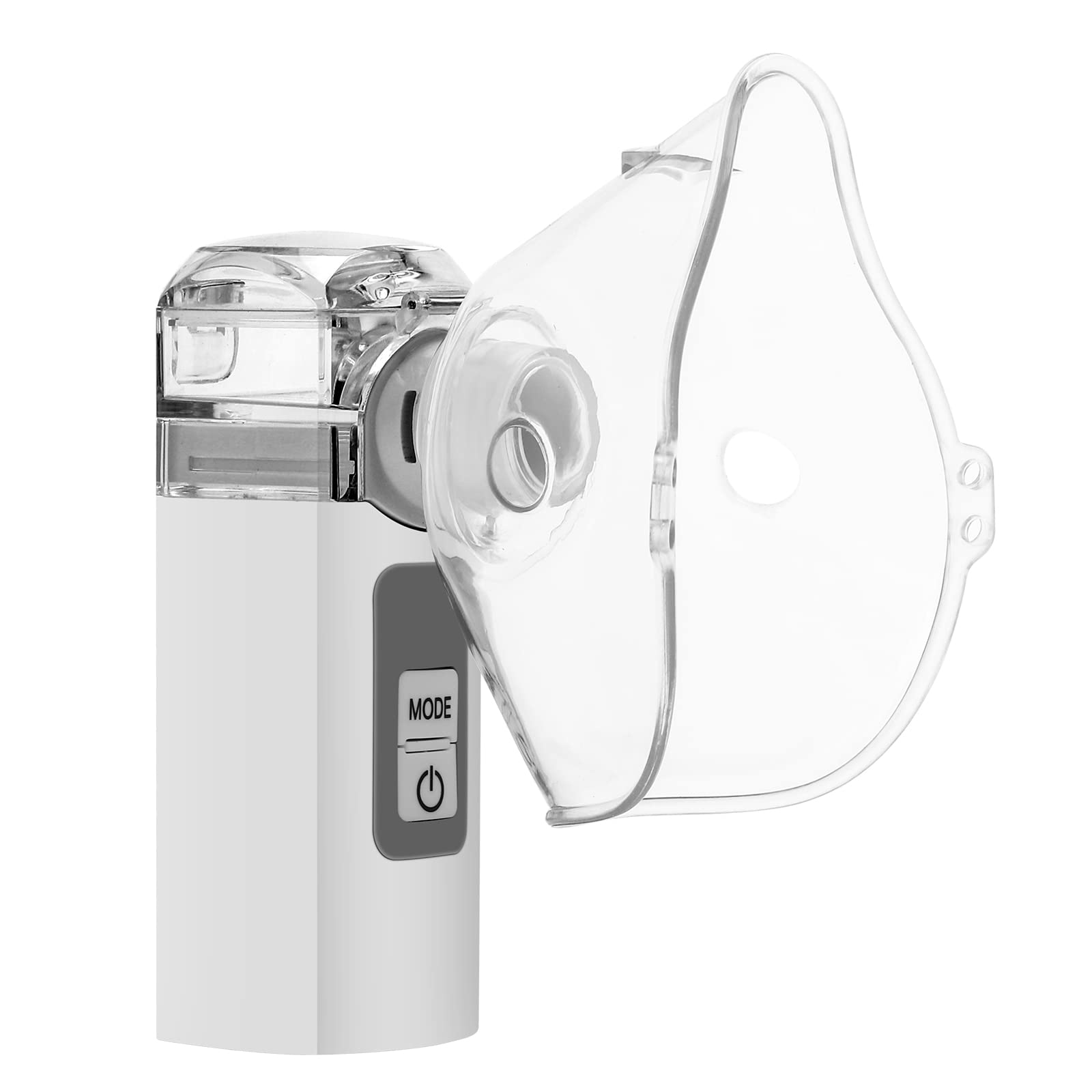 Portable Nebulizer Machine for Adults & Kids - Handheld Breathing Treatment Device with Mask & Mouthpiece Kit - Cool Mist Steam Inhaler for Asthma, Allergies, Travel & Home Use