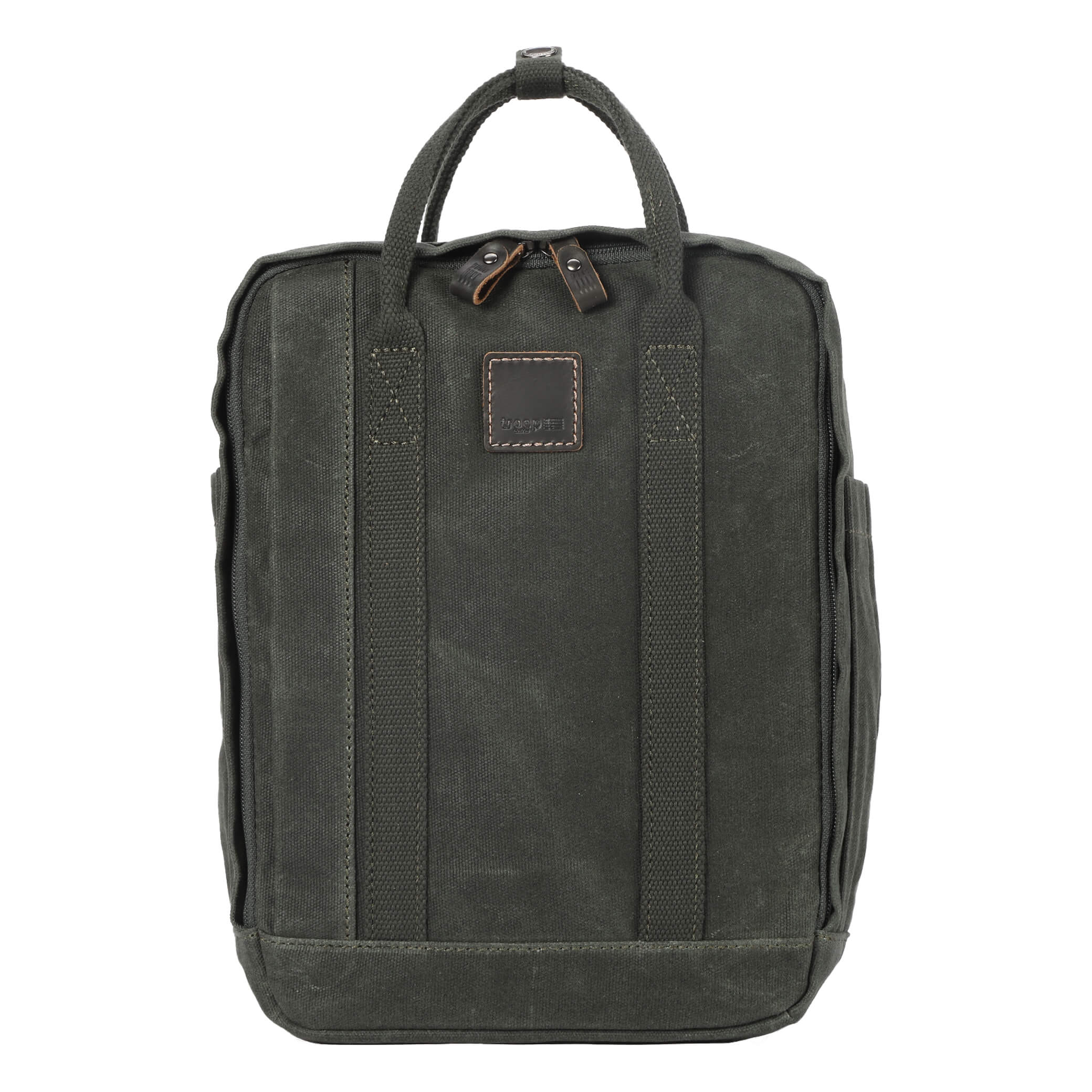 TRP0550 Troop London Classic Canvas Daypack - Lightweight Small Backpack for Men & Women | Perfect for School, Travel, and Everyday Use