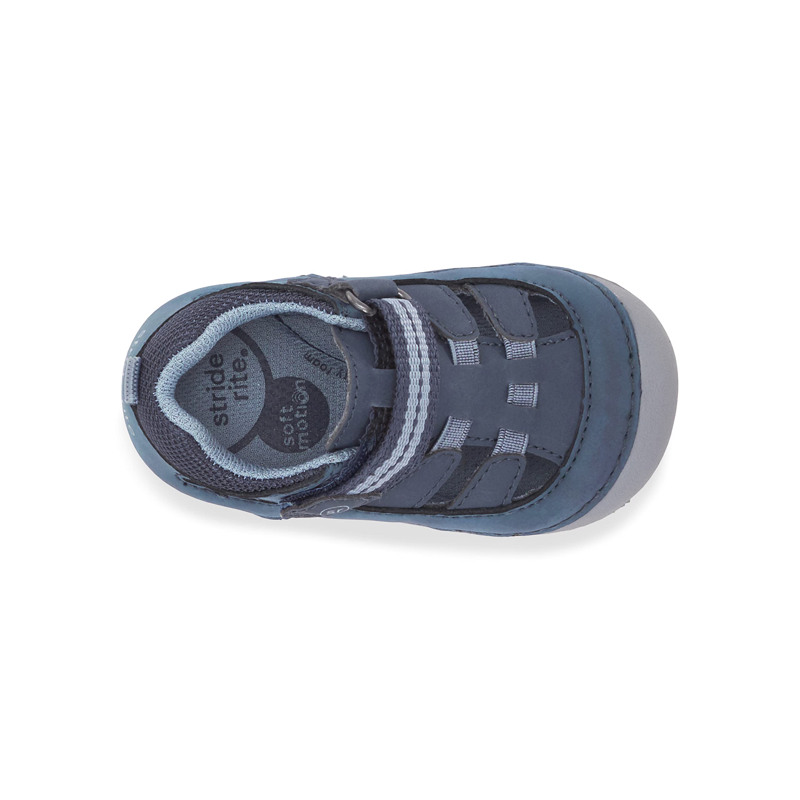 Stride Rite Soft Motion Sonny Sandals for Baby Boys | Comfortable & Supportive First Walking Shoes | Perfect for Outdoor Play & Summer Adventures