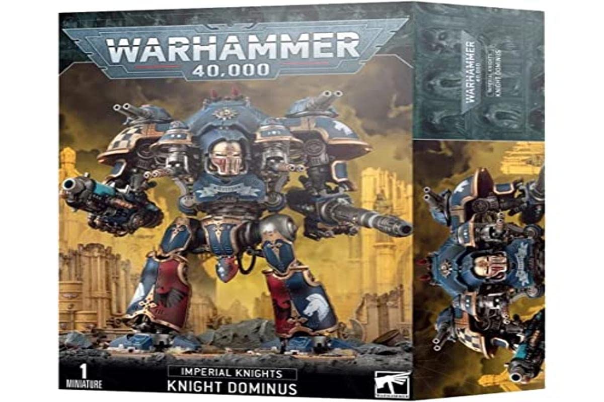 Warhammer 40,000 Imperial Knights Dominus - Official Games Workshop Miniature for Tabletop Wargaming | Perfect for Warhammer 40K Battles & Collectors