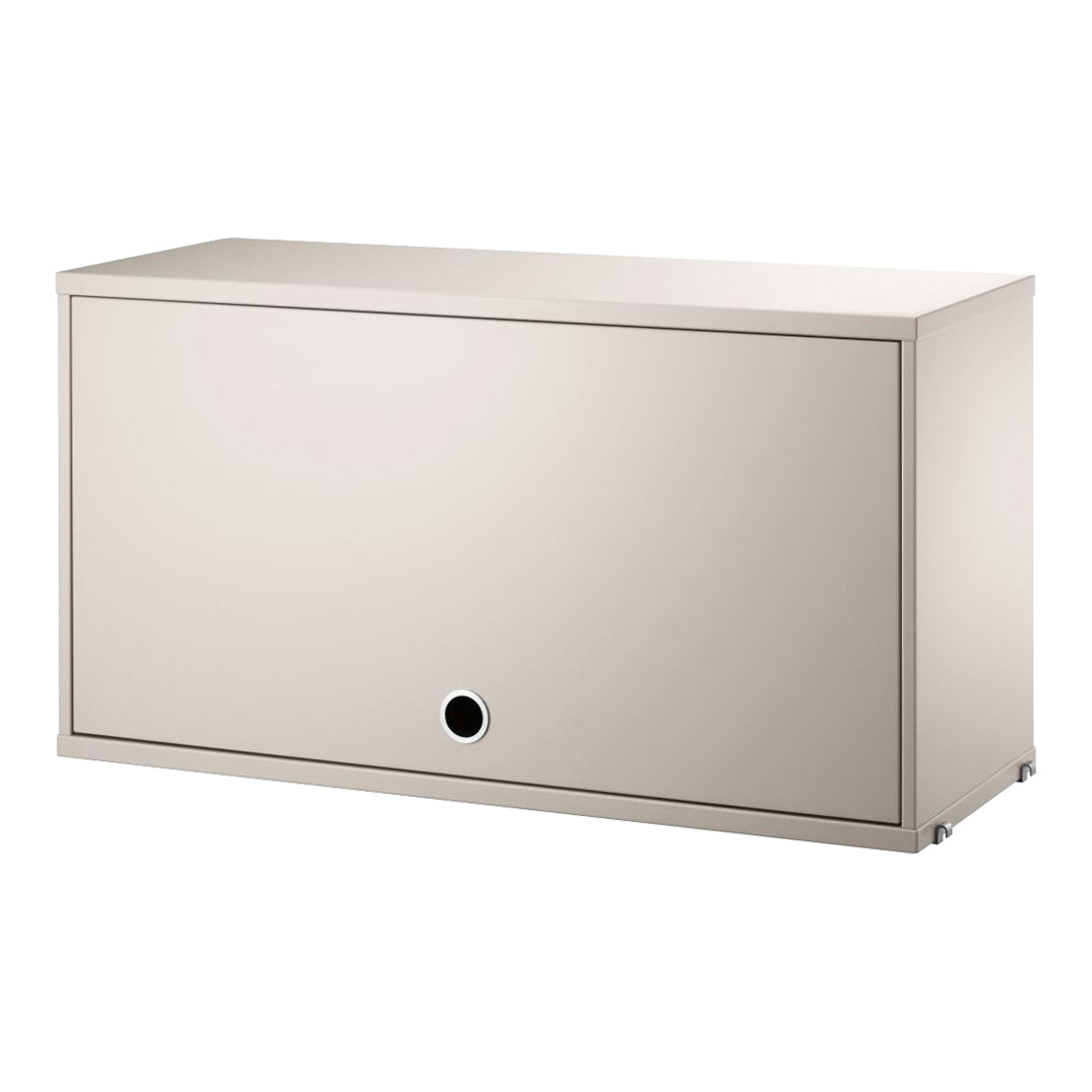 Modern Flip Door Cabinet - Sturdy Storage Solution for Kitchen, Bathroom & Office Organization