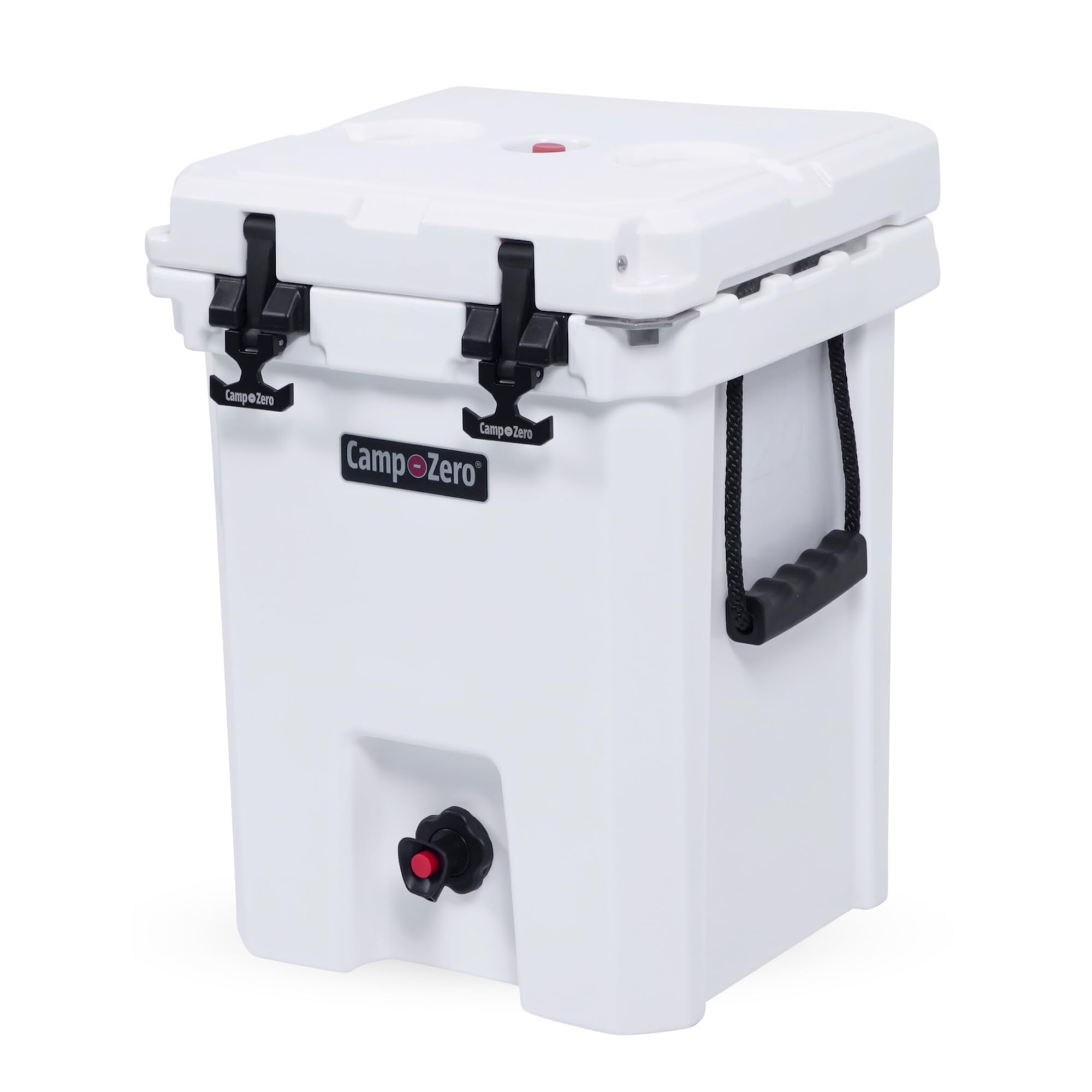 CAMP-ZERO 20L Insulated Drink Cooler with 2 Built-in Beverage Holders - Perfect for Camping, Picnics, Beach Trips & Tailgating