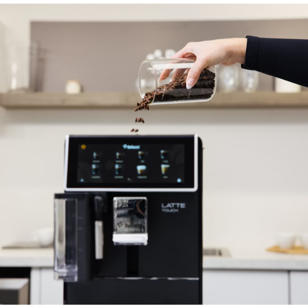 Bellucci Premium Latte Touch Espresso Machine - Fast & Easy Home Coffee Maker for Espresso, Cappuccino & Latte - Perfect for Kitchen, Office & Gifting