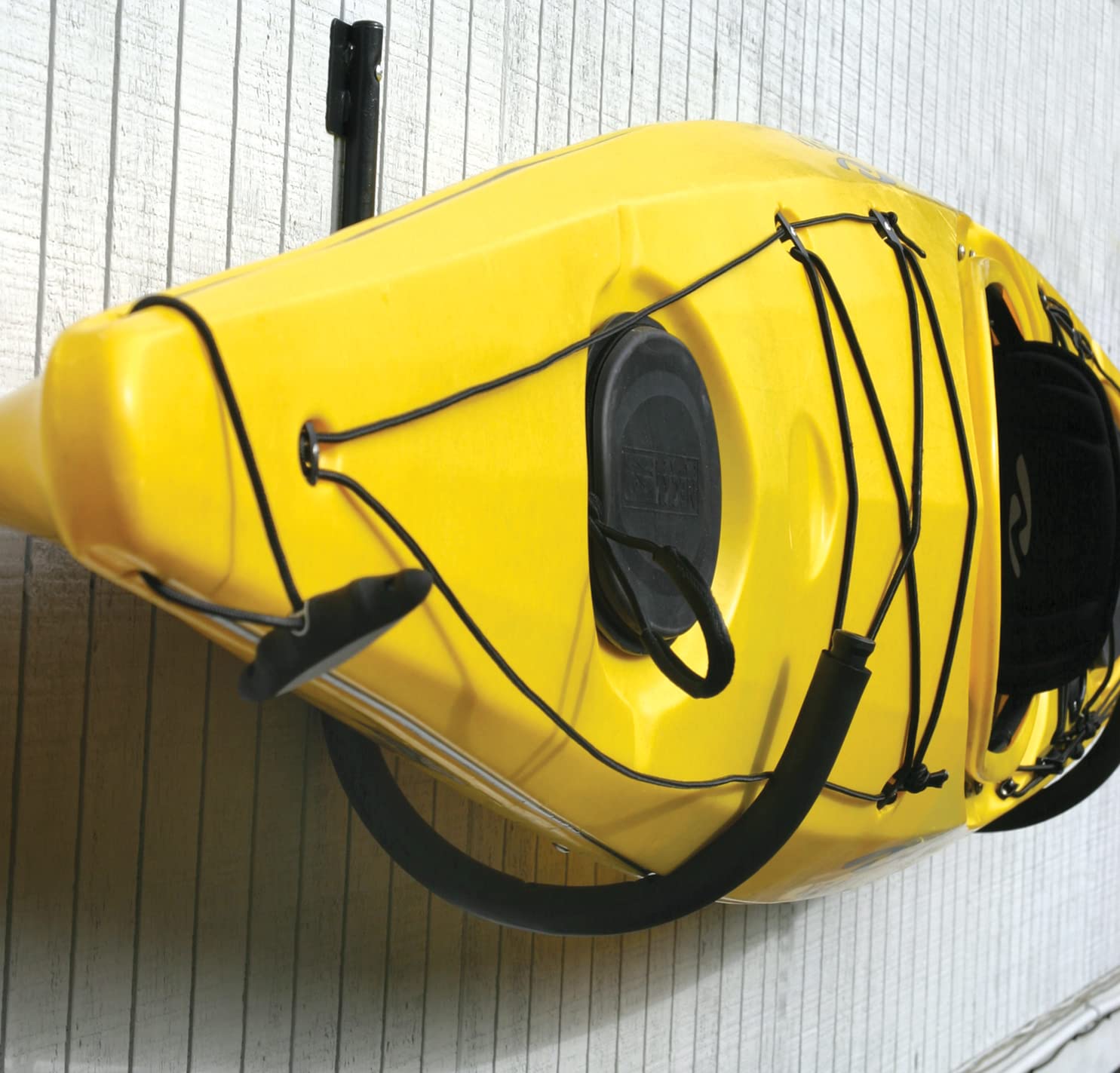 Seattle Sports Kayak Wall Storage Hooks - Heavy Duty Kayak Wall Mount Rack for Secure Kayak Storage - Perfect for Garage, Shed, or Outdoor Kayak Organization