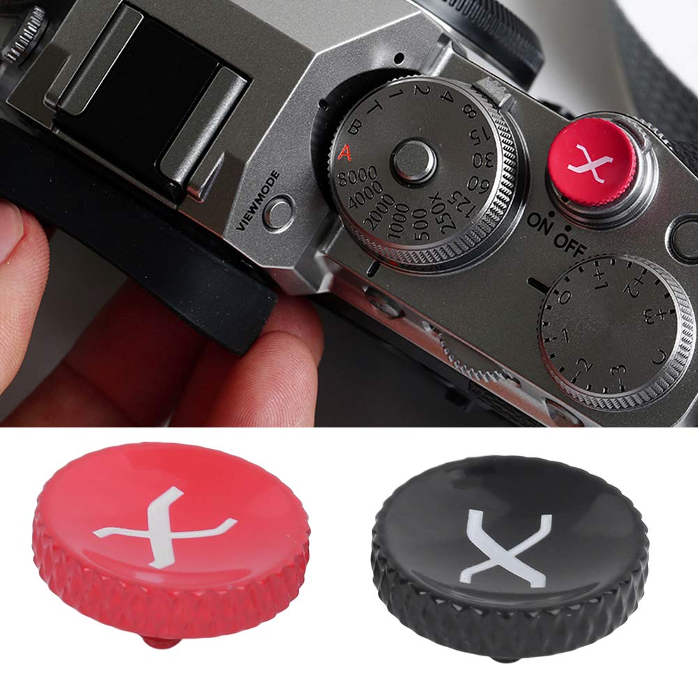 All Metal Shutter Release Button for Fujifilm X Series Cameras - Durable Paint Spraying Treatment Replacement Part for Photography Enthusiasts (Perfect for Street, Portrait & Travel Photography)