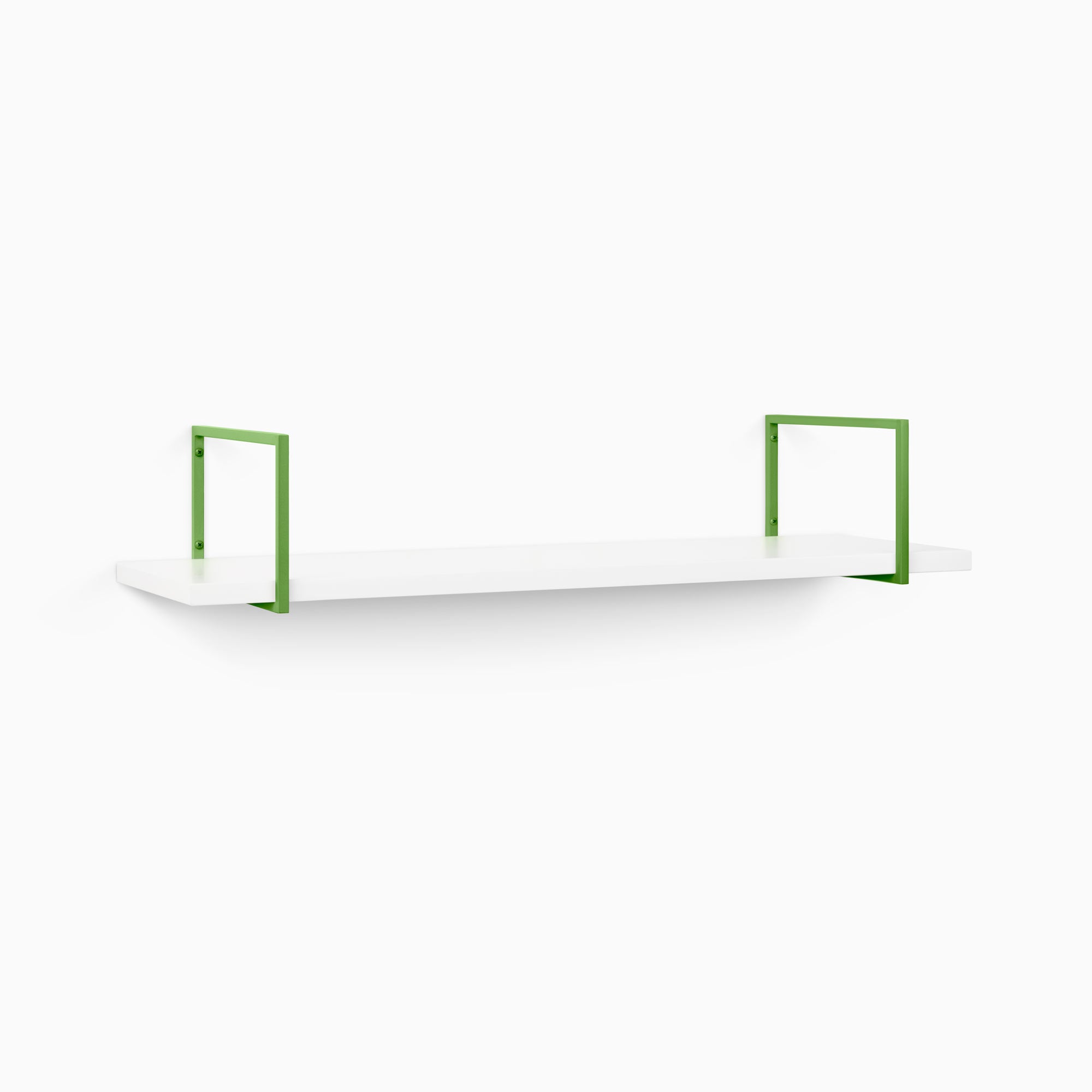 Bart White Wall Shelf - Modern Floating Shelf for Living Room, Bedroom, Kitchen | Sturdy & Stylish Storage Solution for Home Decor