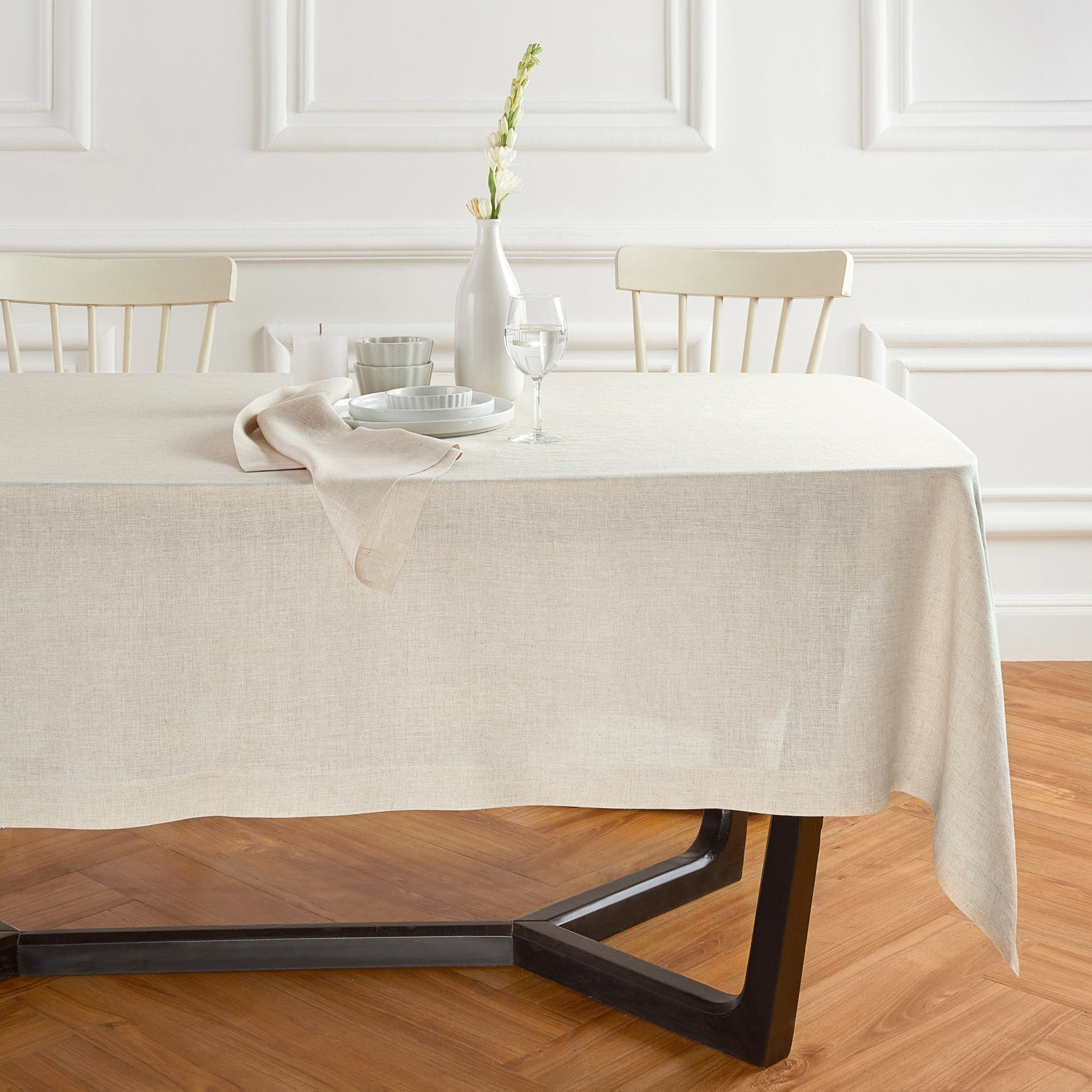 Sonoma Tablecloth - Premium Cotton Table Cover for Dining & Decor | Perfect for Parties, Weddings & Home Decor