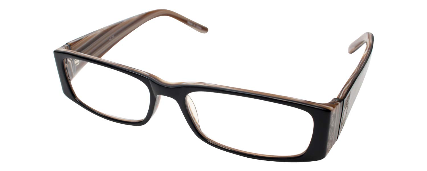 Calabria 852 Designer Reading Glasses with Hard Case - Stylish & Durable Eyewear for Reading, Work, and Everyday Use