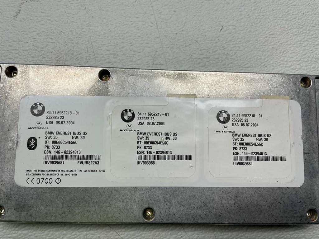 BMW E46 325xi Bluetooth Telematics Communication Control Module OEM 01 02 03 04 05 - Upgrade Your Car's Connectivity for Hands-Free Calling & Audio Streaming