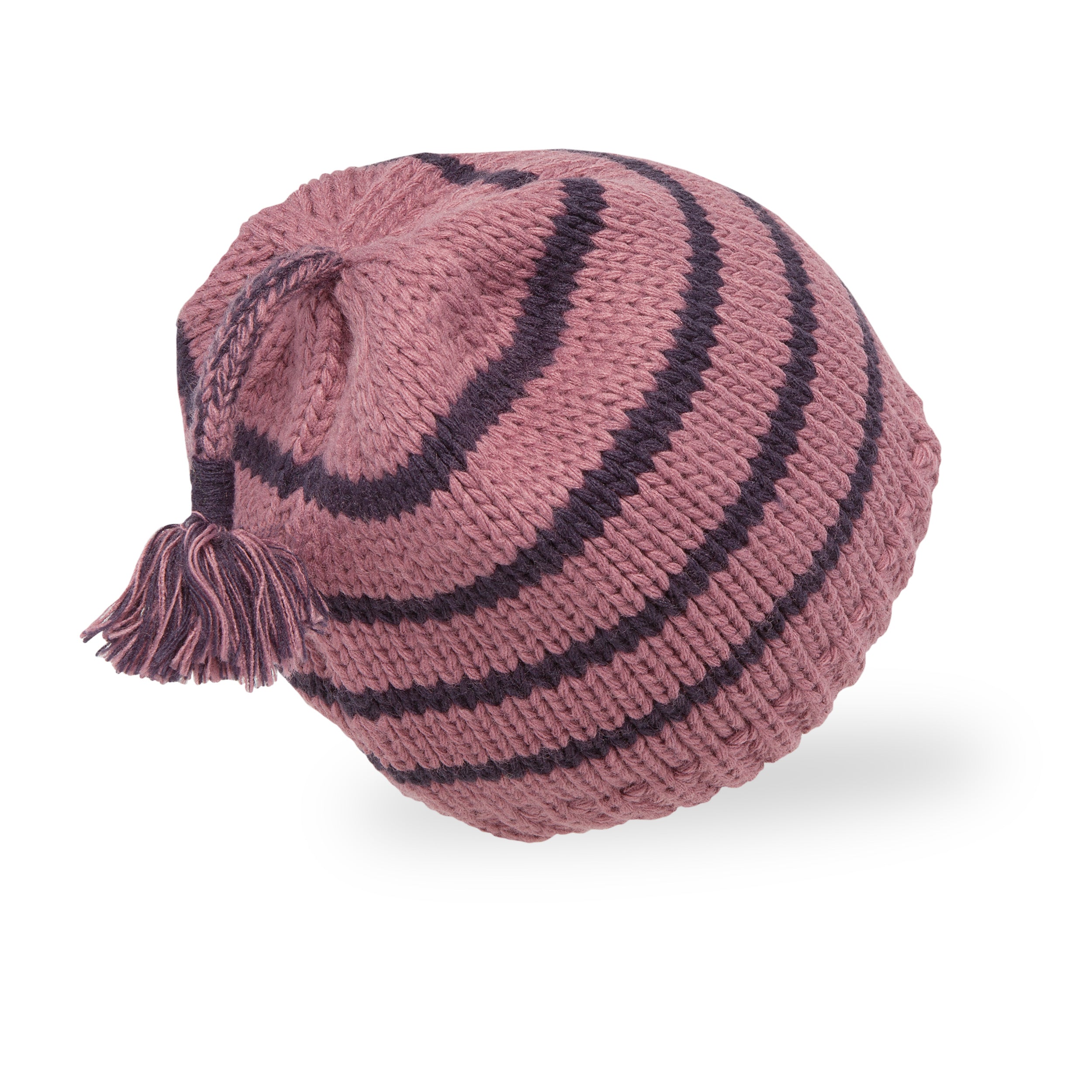 Warm Infant Frosty Stripe Beanie Hat - Soft Winter Baby Knit Cap for Boys & Girls - Perfect for Cold Weather, Outdoor Play & Photo Shoots