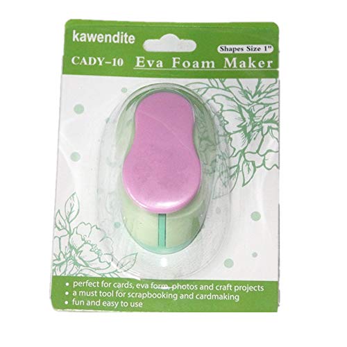 CADY Crafts 2.5cm Flower Paper Punch for Scrapbooking, Card Making & DIY Crafts - Coco Design Hole Puncher for Paper, Photos & Craft Projects