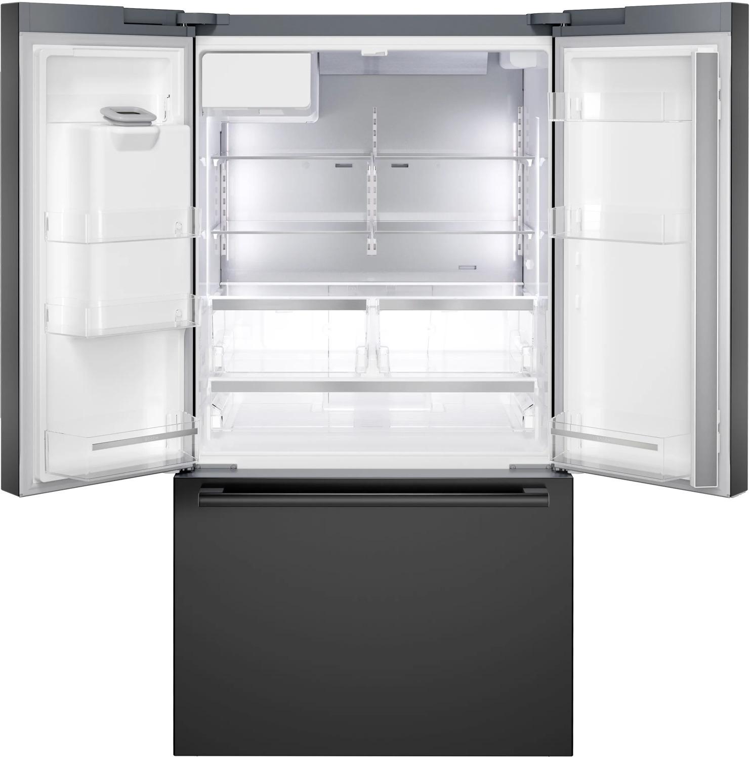 Bosch B36CD52SNB 500 Series 36-Inch French Door Refrigerator - Black Stainless Steel, No Frost, Energy Efficient, Spacious Interior for Large Families | Perfect for Modern Kitchens & Entertaining