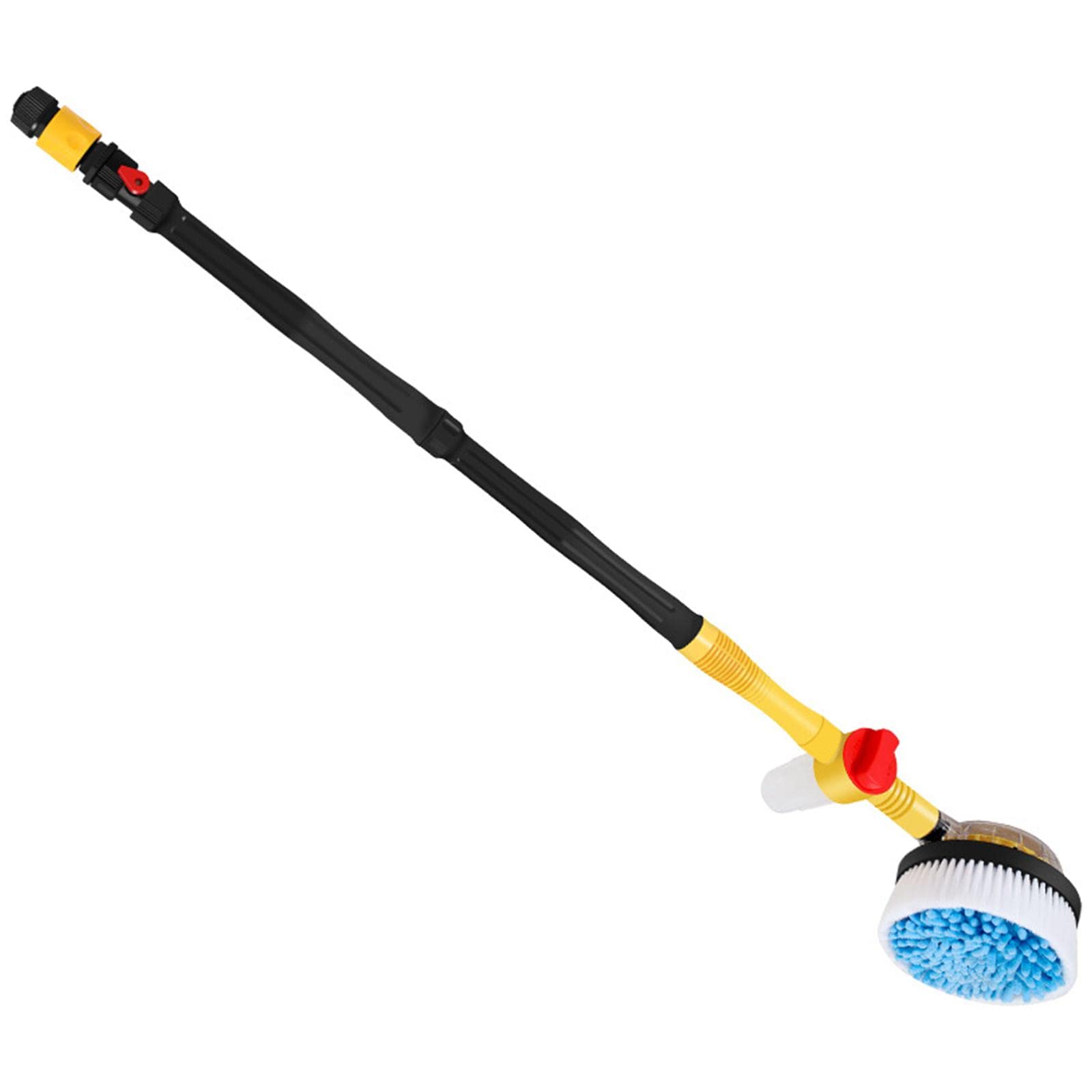 Baoblaze Car Wash Brush Kit with Quick Connect - High Pressure Rotary Cleaning Brush for Auto, Truck, RV & Boat - Perfect for Windows, Wheels & Exterior Detailing
