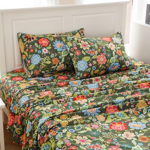 Spring Flower-dark Green