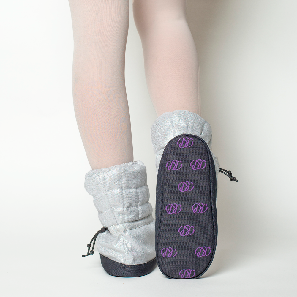 Cozy RP Quilted Warmup Booties for Women - Soft Indoor/Outdoor House Slippers with Non-Slip Sole - Perfect for Winter, Lounging & Relaxing at Home