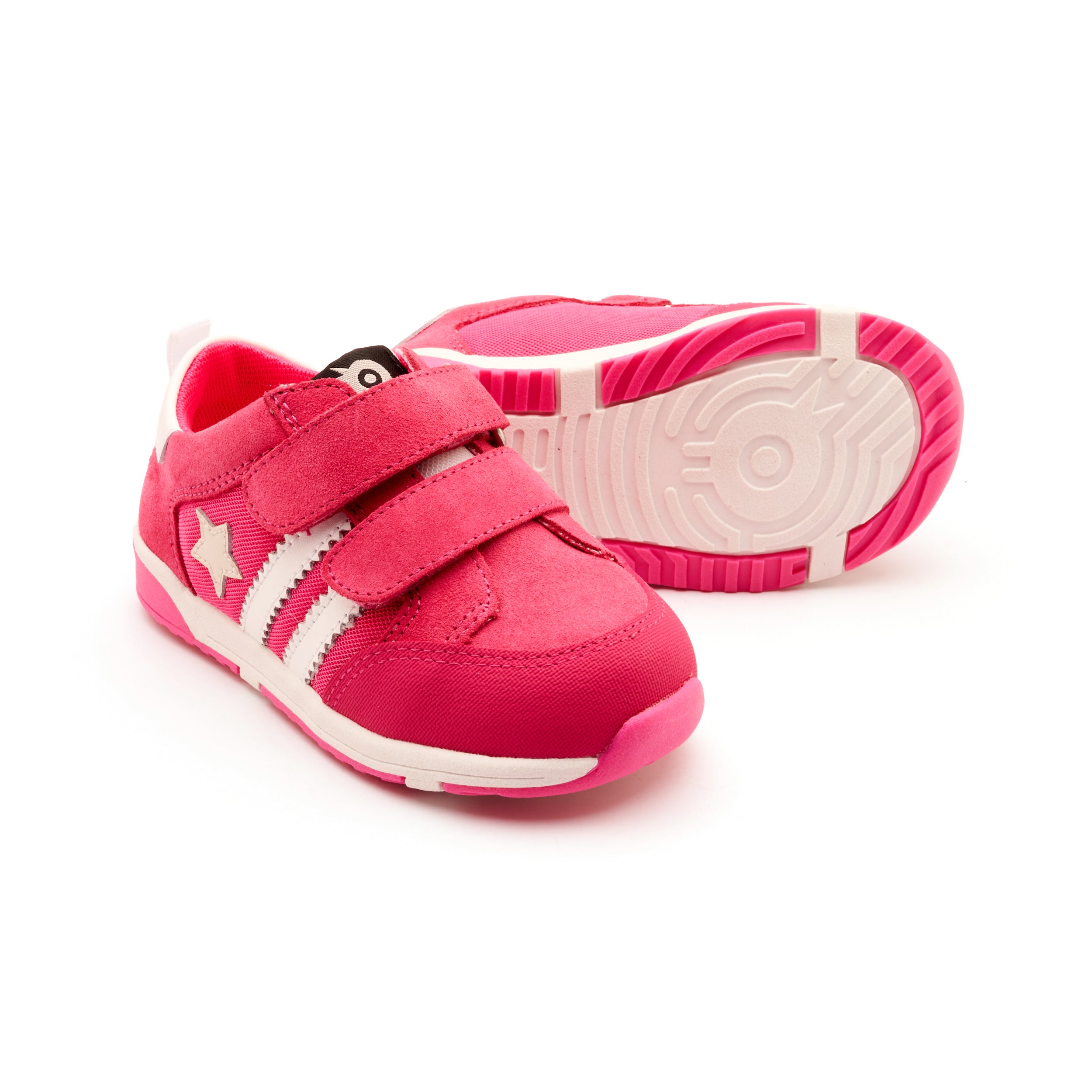 OLD SOLES FIELD SQUAD Hot Pink Kids Sneakers - Lightweight & Comfortable School Shoes for Girls & Boys - Perfect for Running, Playground & Everyday Wear