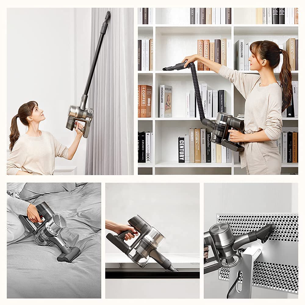 Dreame T30 Cordless Stick Vacuum Cleaner - Powerful 150AW Suction, 60 Mins Runtime, Lightweight for Hardwood Floors & Carpets - Perfect for Pet Hair, Home Cleaning & Quick Pickup