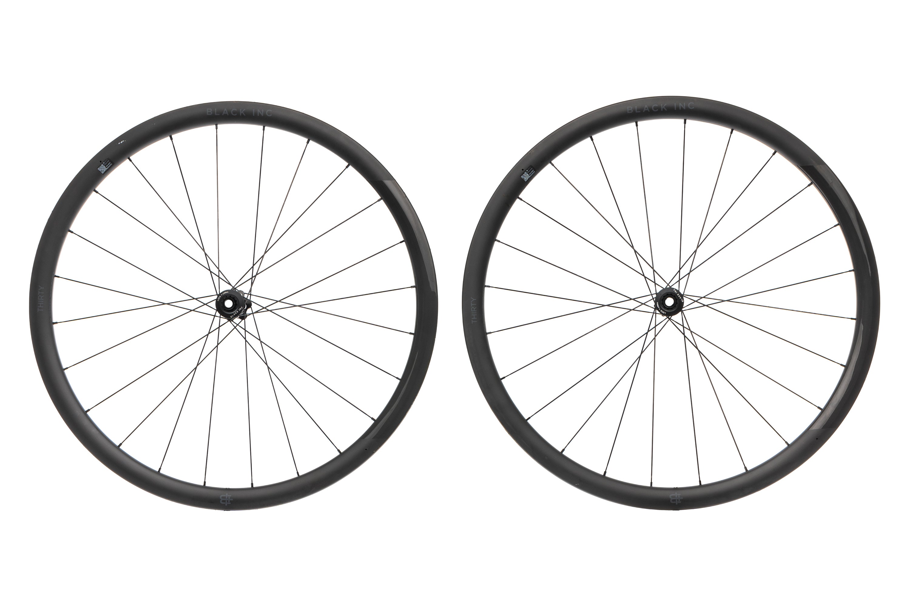 Black Inc Thirty Five Carbon Tubular 700c Wheelset - Lightweight Aero Road Bike Wheels for Racing & Performance Cycling | Perfect for Triathlons & Competitive Road Races
