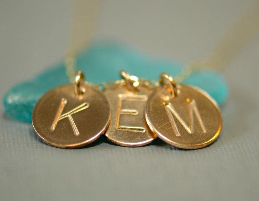 EFYTAL Handmade Initial Necklaces for Women - Personalized 14K Gold & Sterling Silver Jewelry | Custom Name Necklace for Mom, Push Present, Teen Gift & Mother's Day Jewelry | Perfect for Special Occasions & Everyday Wear