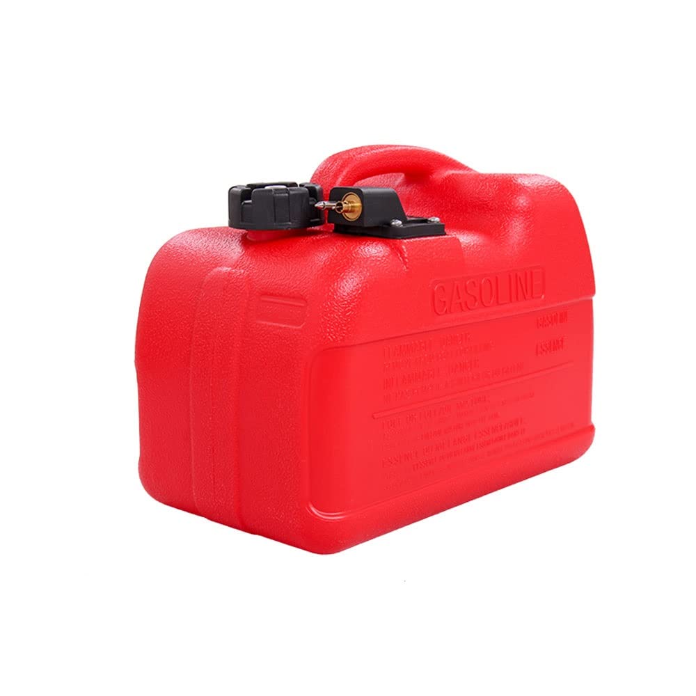 Portable 12L Gas Can with Mounting Bracket - Leak-Proof Fuel Storage Tank for Car, Motorcycle, UTV, SUV & ATV - Emergency Backup Gasoline Container for Road Trips & Outdoor Adventures