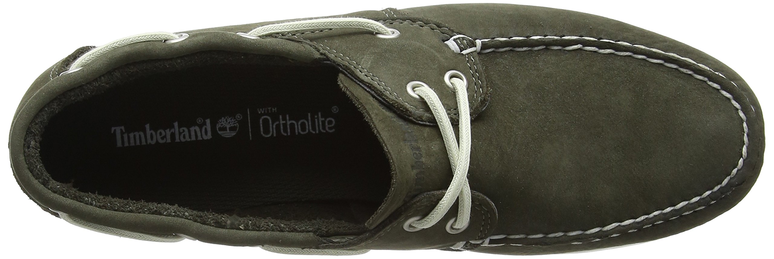 Timberland Men's Cedar Bay Boat Shoes - Comfortable & Durable Leather Deck Shoes for Casual Wear, Sailing & Outdoor Activities