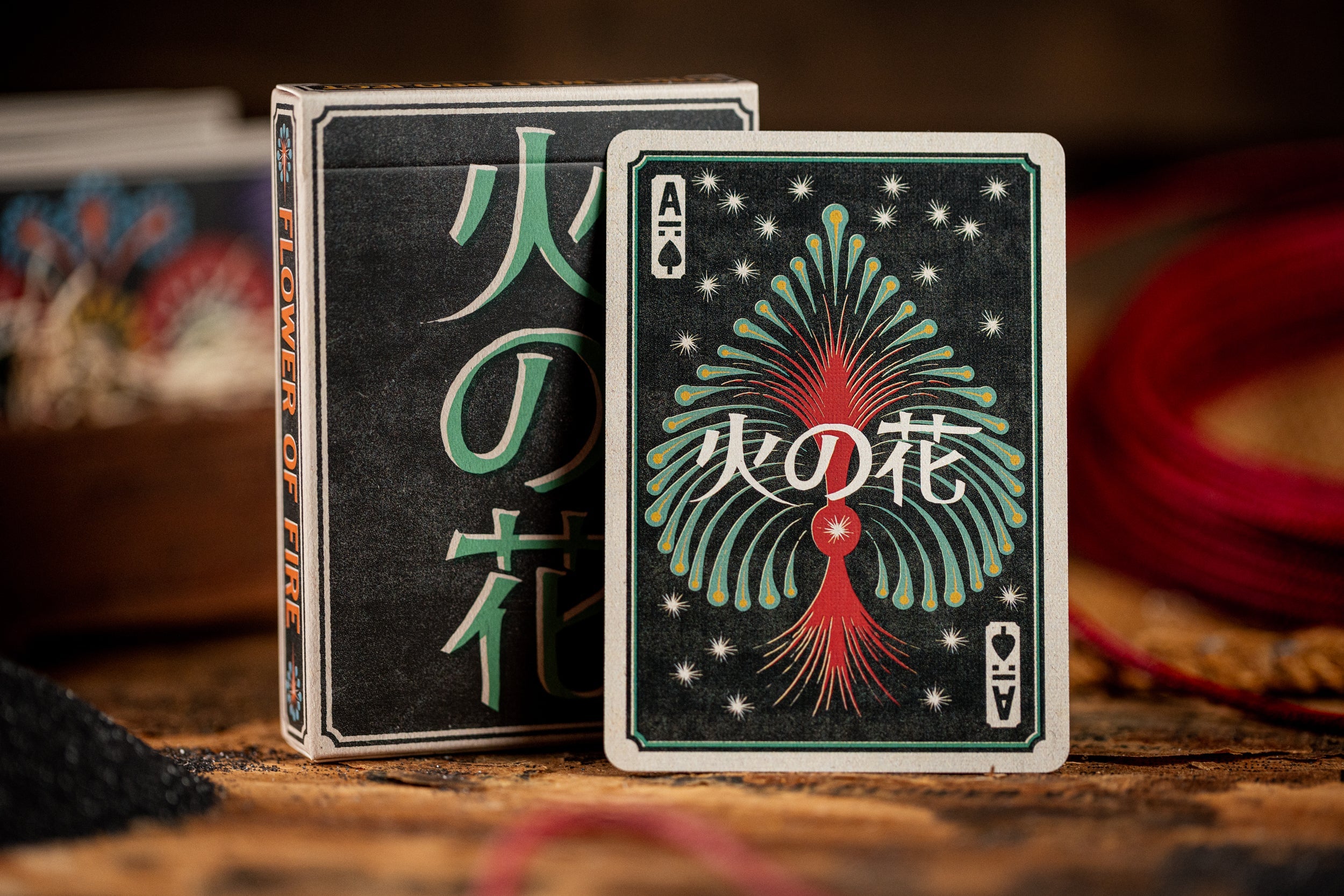 Kings Wild Project Flower of Fire Playing Cards - Premium Deck for Magic Tricks, Poker & Collectors | Perfect for Cardistry, Game Nights & Gifts
