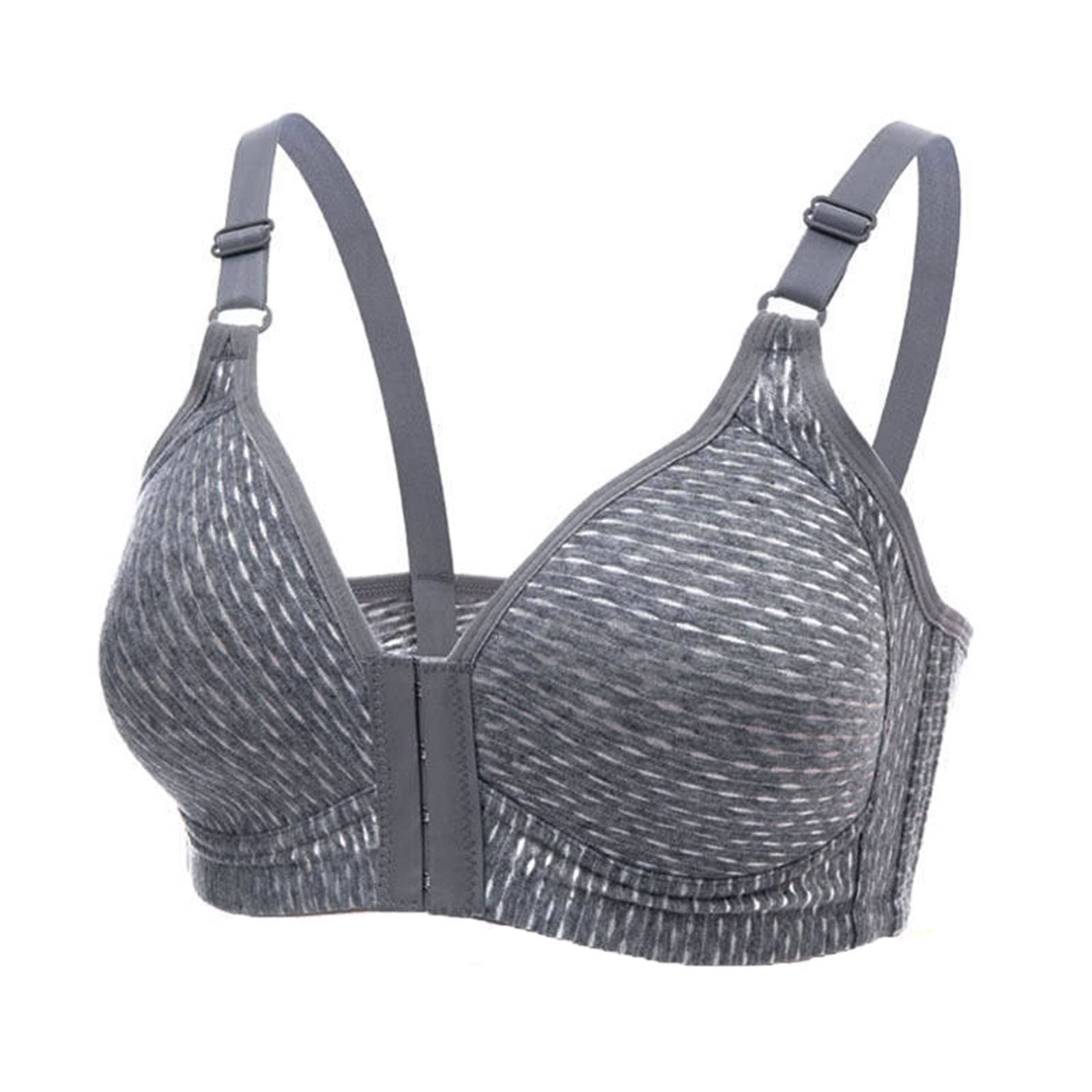 Wireless Nursing Bras for Women - Front Buckle Closure Full Coverage Maternity & Post-Surgery Bra - Comfortable Breastfeeding Support for Day & Night Use