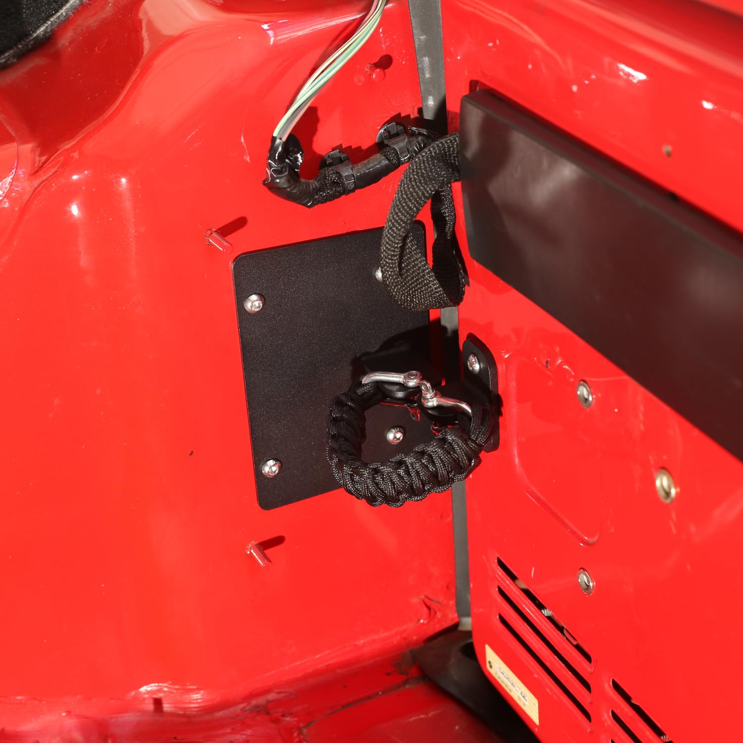 Jeep Wrangler JK JKU 2007-2018 Tailgate Limiting Straps - Interior Door Check Limiter Replacement Accessories | Upgrade for Off-Roading & Daily Driving