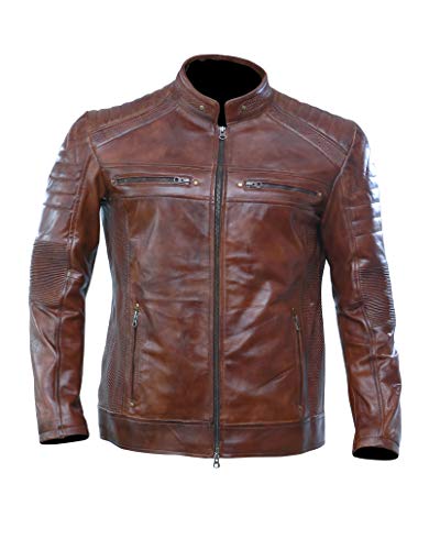 Cafe Racer Zip-up (Wax-brown)