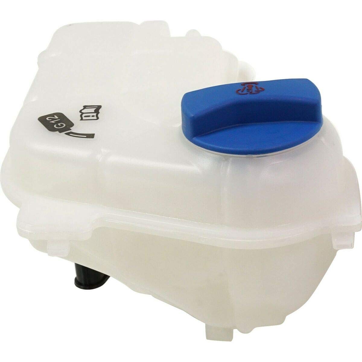 2002-2009 Audi A4 Quattro Coolant Reservoir Replacement with Cap - OEM Fit, Durable Plastic Tank - Perfect for Engine Cooling System Maintenance & Repair