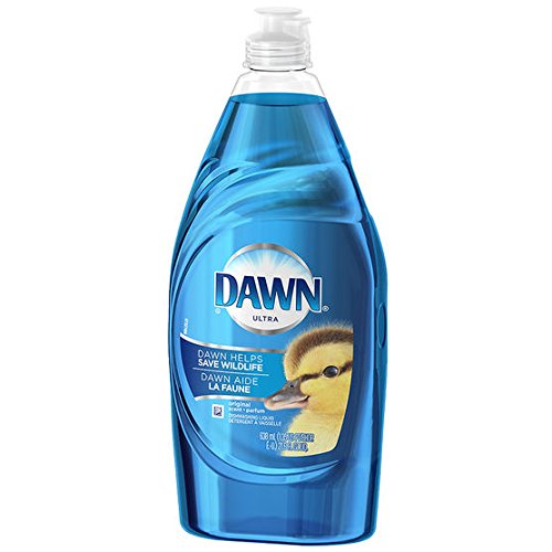 Dawn Original Scent Dish Soap - 24 oz Bottle (Pack of 1) | Powerful Grease Cutting Formula for Hand Washing Dishes, Pots & Pans - Ideal for Kitchen Cleaning and Tough Stains