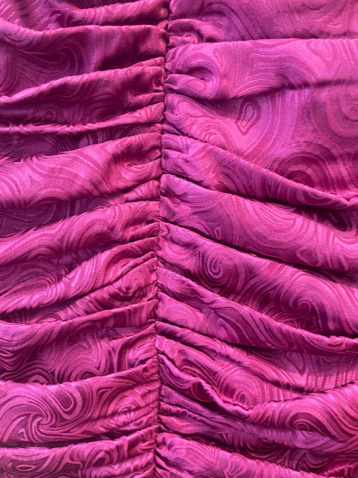 NWT Ronny Kobo Halter Orielle Ruched Silk Dress - Women's Size S | Elegant Cocktail & Evening Party Wear