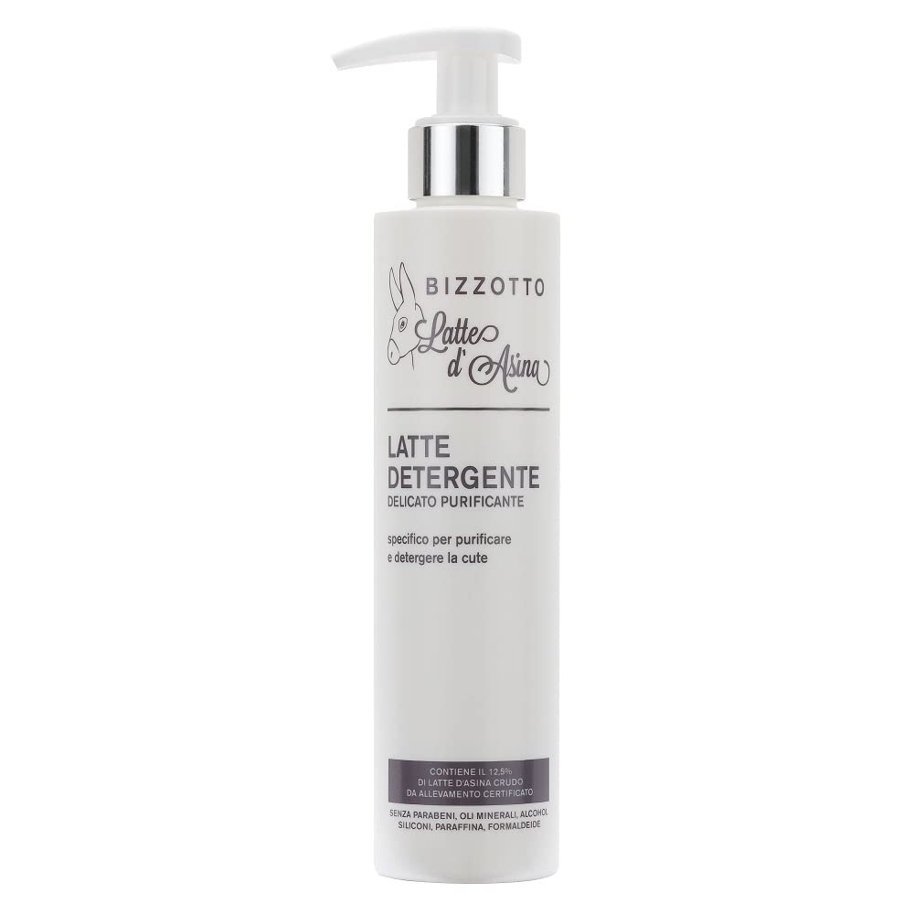 **Donkey Milk Cleansing Milk - 150ml Purifying Face Wash | Alcohol-Free, Paraben-Free, Hypoallergenic | Dermatologically & Nickel Tested | Gentle for Sensitive Skin & Daily Skincare Routine**