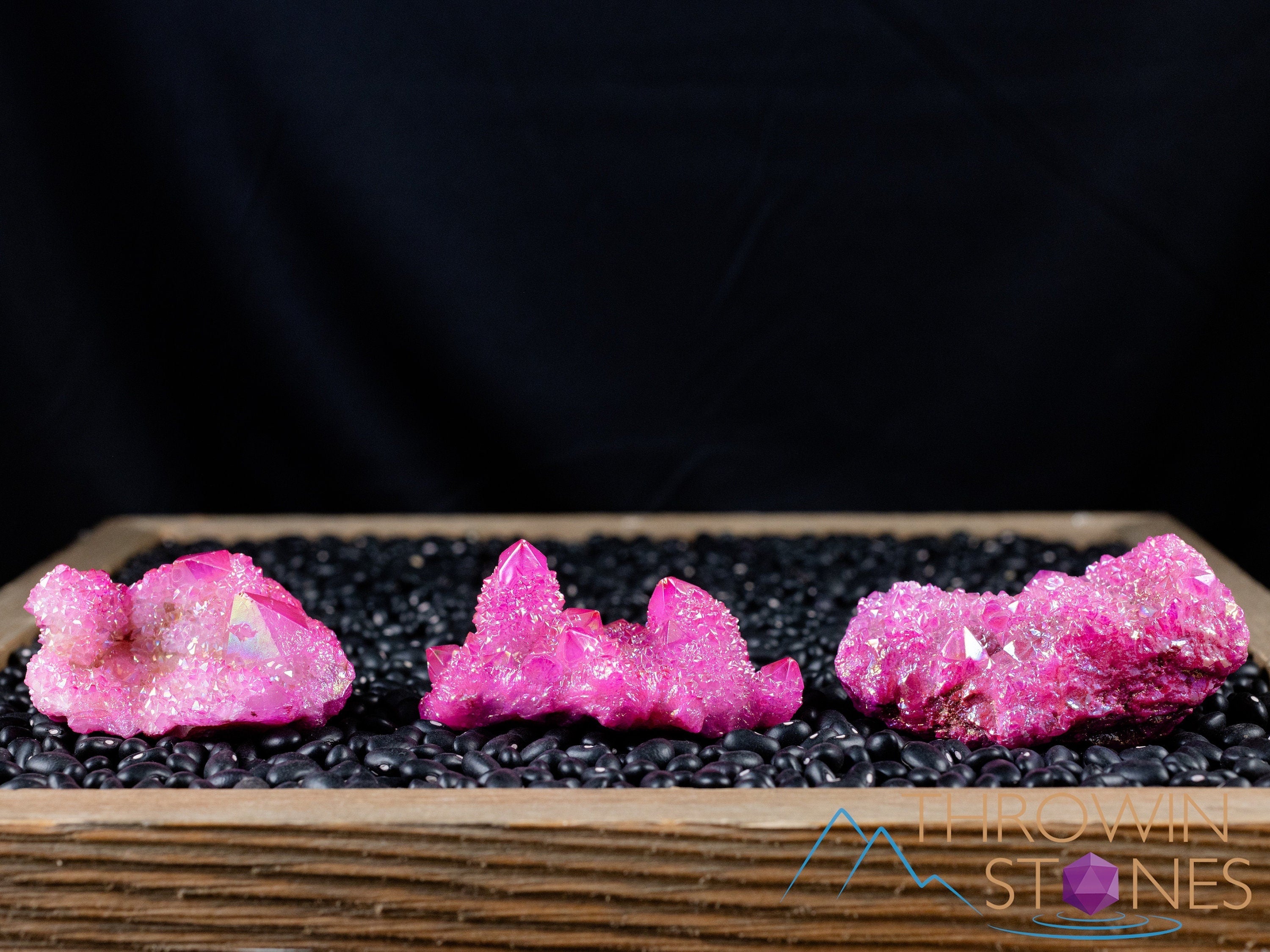 Natural Pink Rose Aura Quartz Crystal Cluster - Rainbow Spirit Quartz for Healing, Meditation & Home Decor - Perfect for Reiki, Feng Shui & Spiritual Gifts