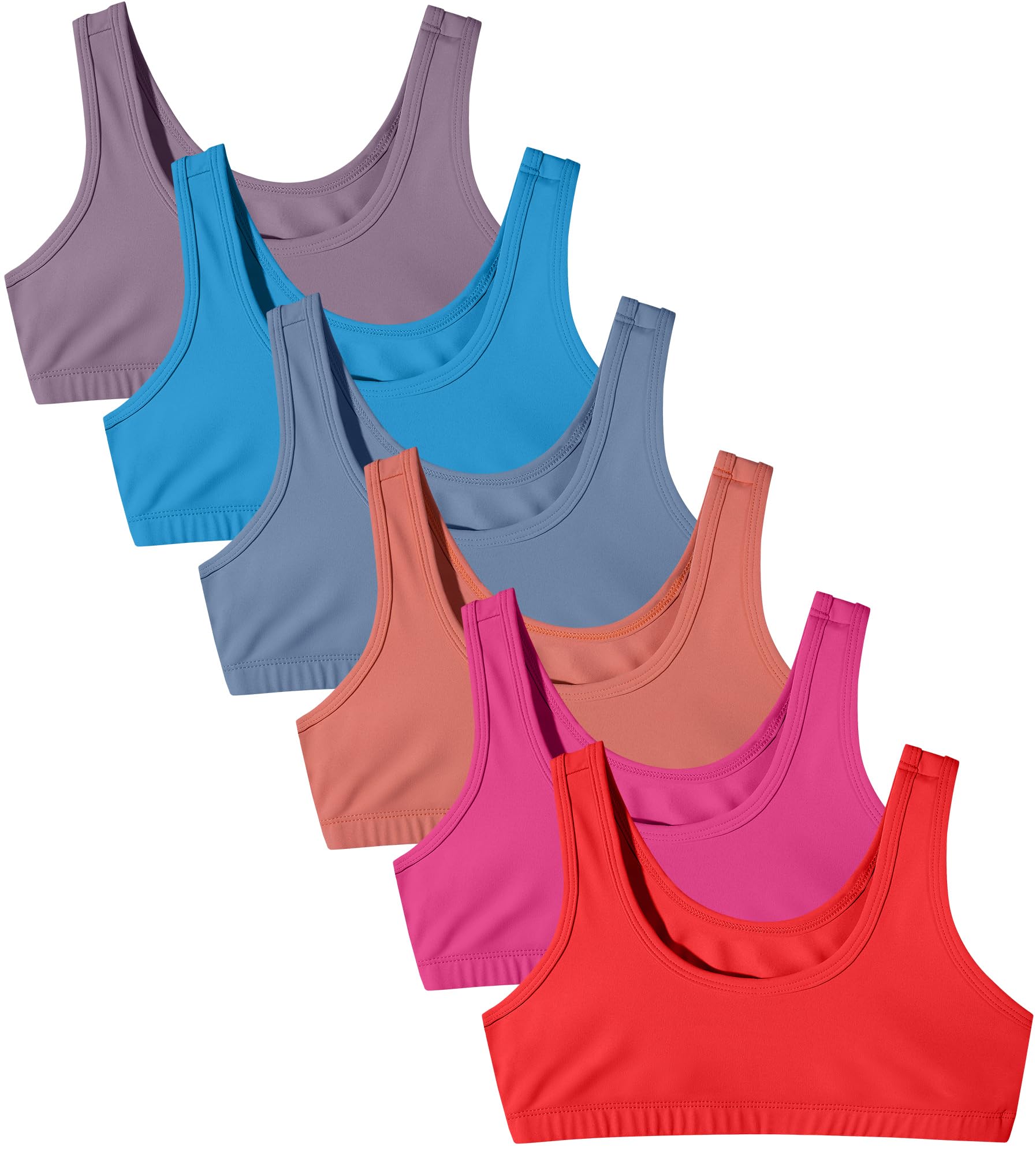 AENLLEY Girls Sports Bras 6-16 Years - Workout & Training for Teens