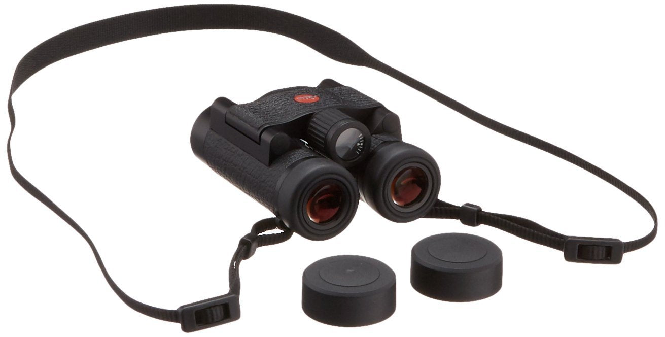 Leica 8x20 BCL Ultravid Compact Binoculars with Premium Brown Leather Case - Perfect for Bird Watching, Travel & Outdoor Adventures