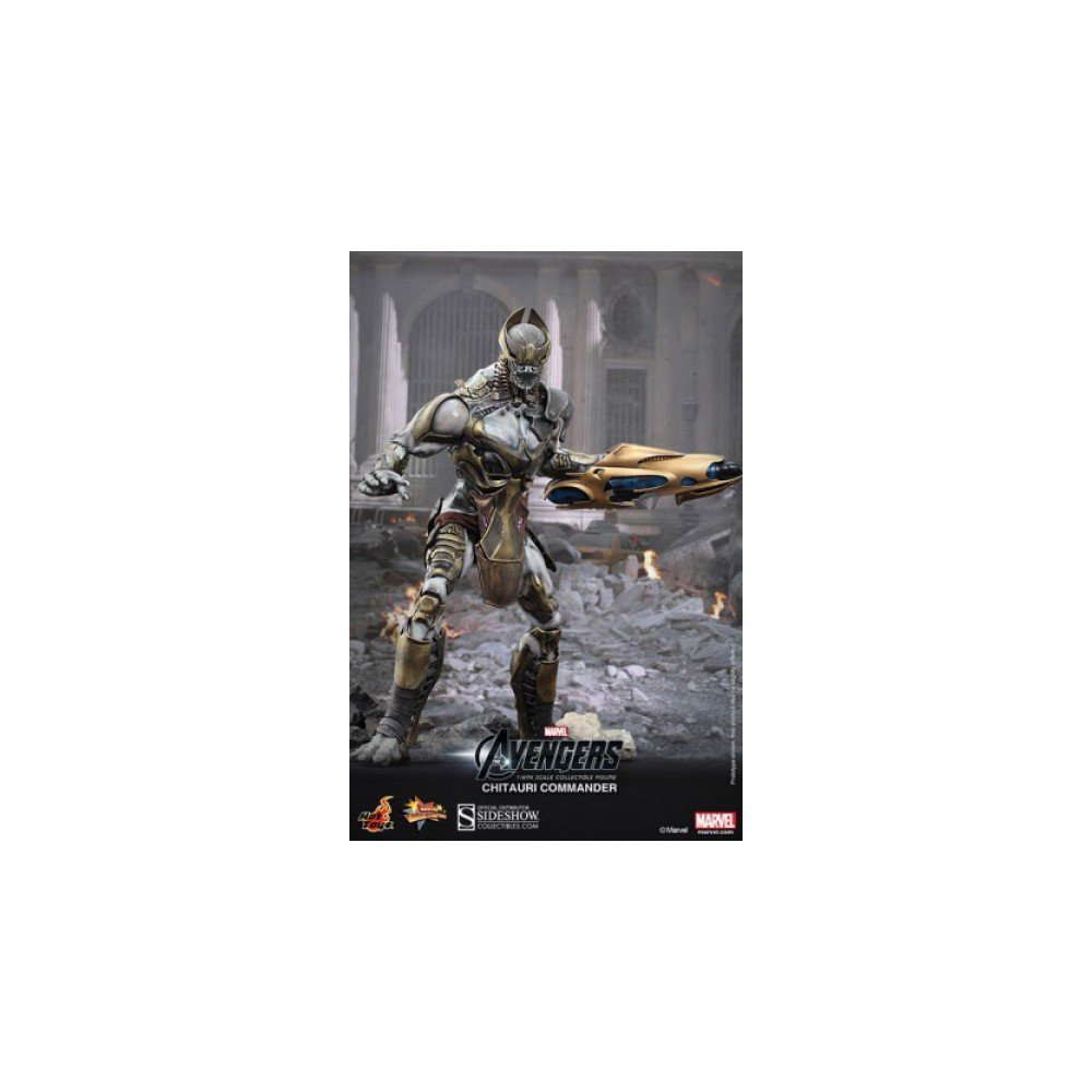 Chitauri Commander 1:6 Scale Collectible Action Figure - Premium Hot Toys Marvel Movie Replica for Display & Cosplay