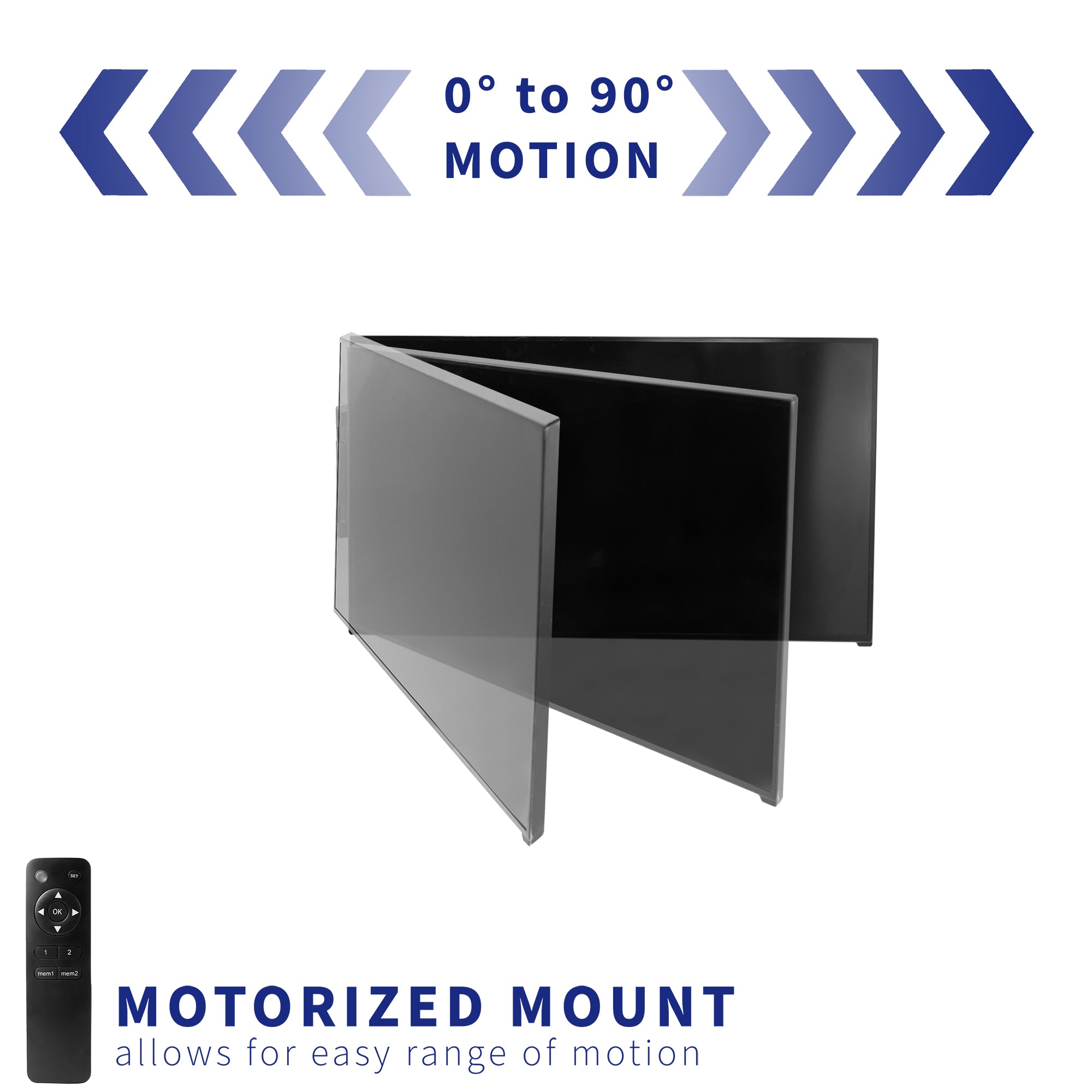 Heavy Duty Full Motion TV Wall Mount Bracket for 32-75 Inch Flat Screen TVs - Adjustable Tilt Swivel Articulating Arm for Living Room, Bedroom, or Office