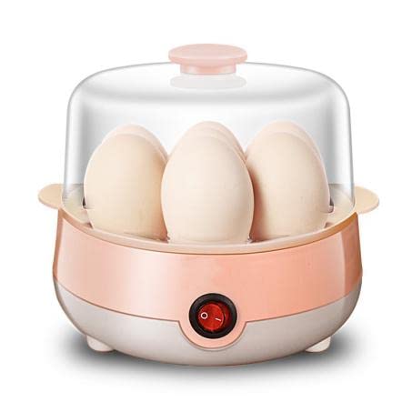 Electric Egg Cooker - 1-14 Egg Capacity, Hard & Medium Boiled, 2-Layer Design, Multi-Purpose (Pink) | Perfect for Breakfast, Meal Prep & Healthy Eating