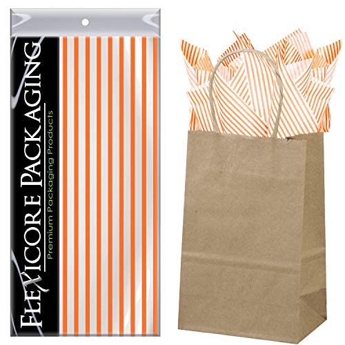 Orange Pin Stripe Pin Stripe