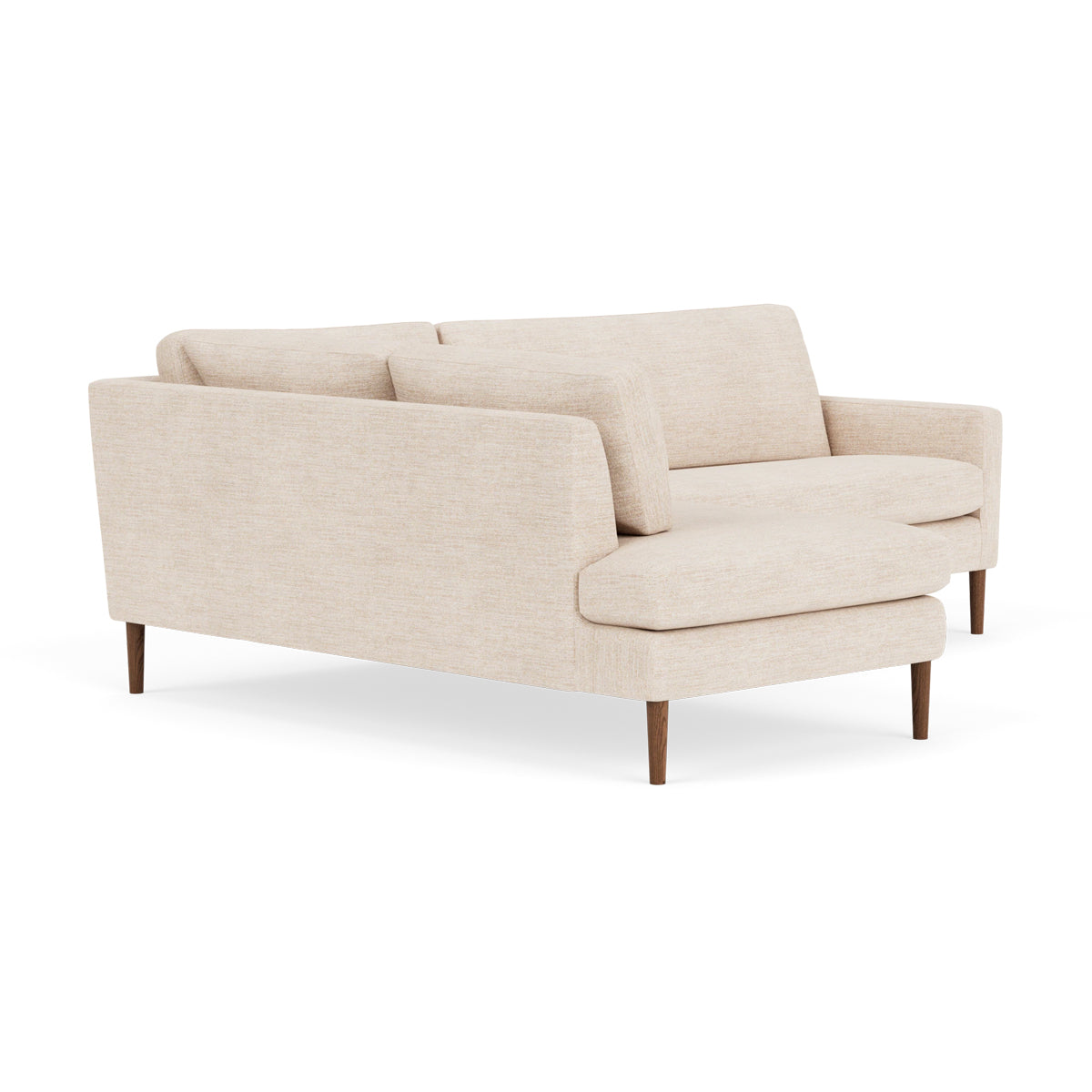 Astha Fabric Left Corner Sofa - Modern L-Shaped Sectional Couch for Living Room, Lounge & Small Spaces | Comfortable Home Furniture for Relaxing & Entertaining